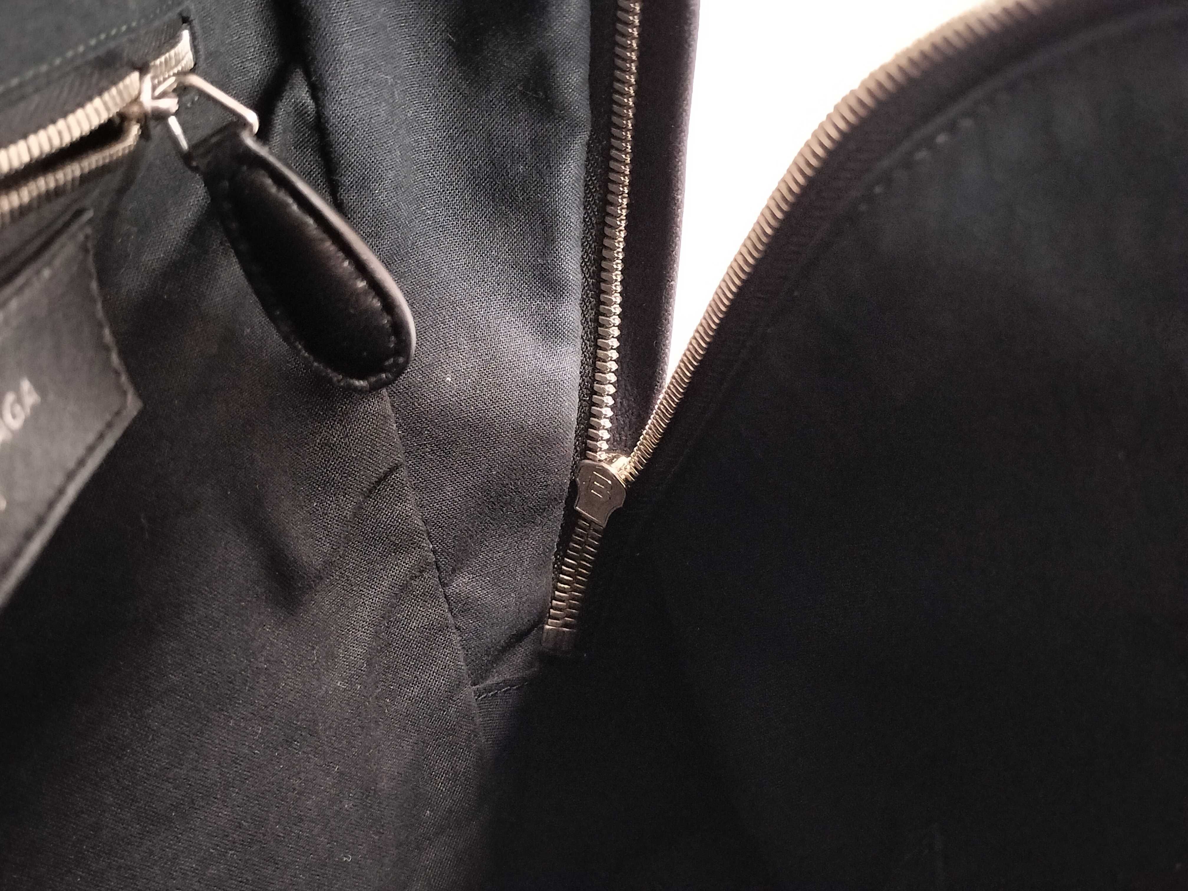 Leather Backpack, Black, Serial Number Backpack — view 9