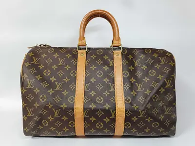 Monogram M41426 Keepall 50 Boston Bag