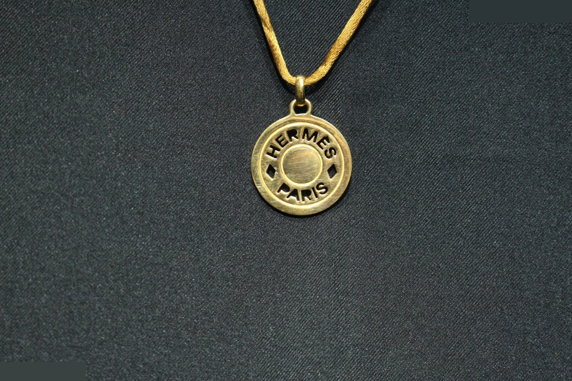Serie Silk Cord Necklace, Gold, Cord approx. 48cm — view 5