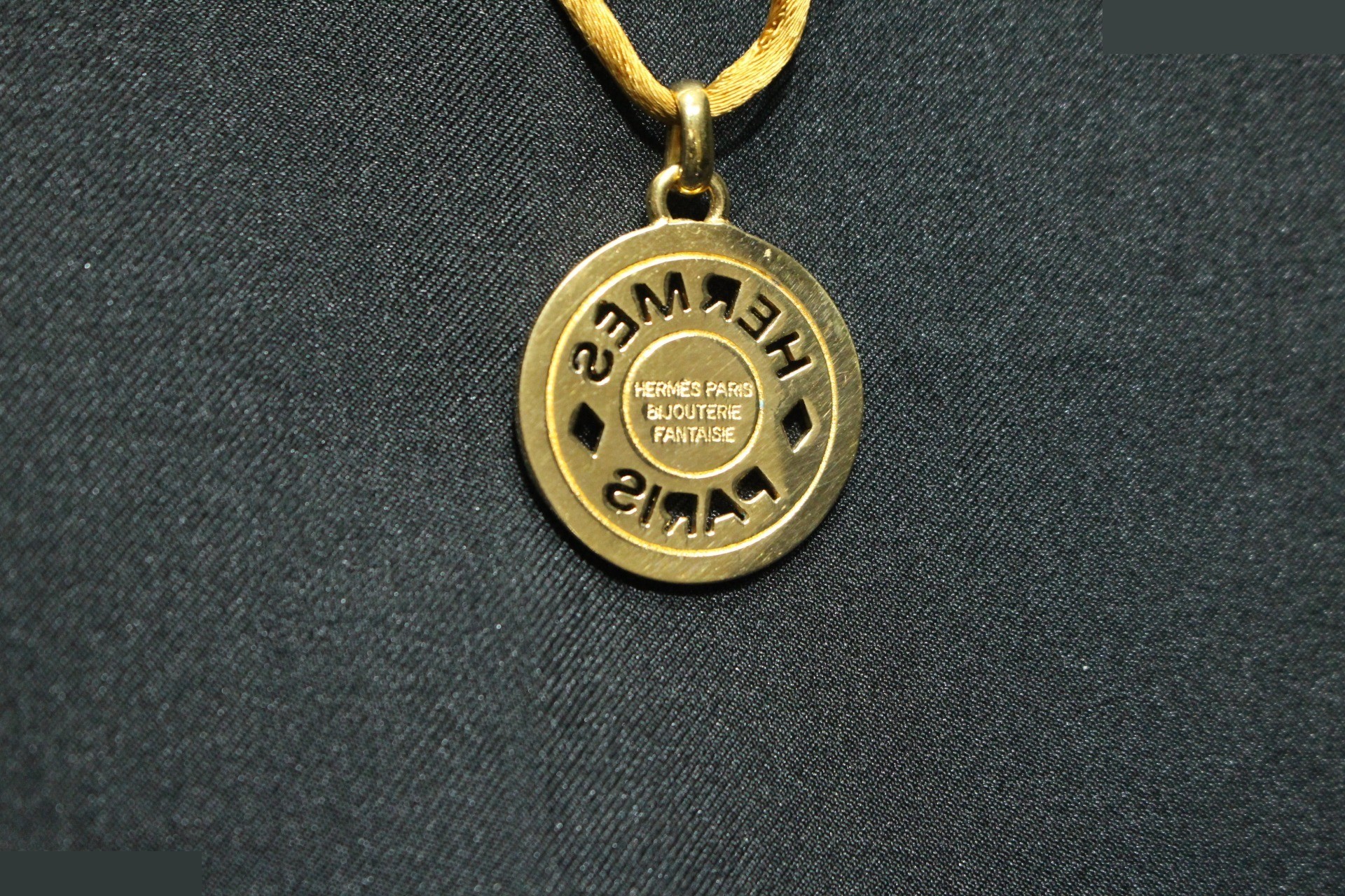 Serie Silk Cord Necklace, Gold, Cord approx. 48cm — view 6
