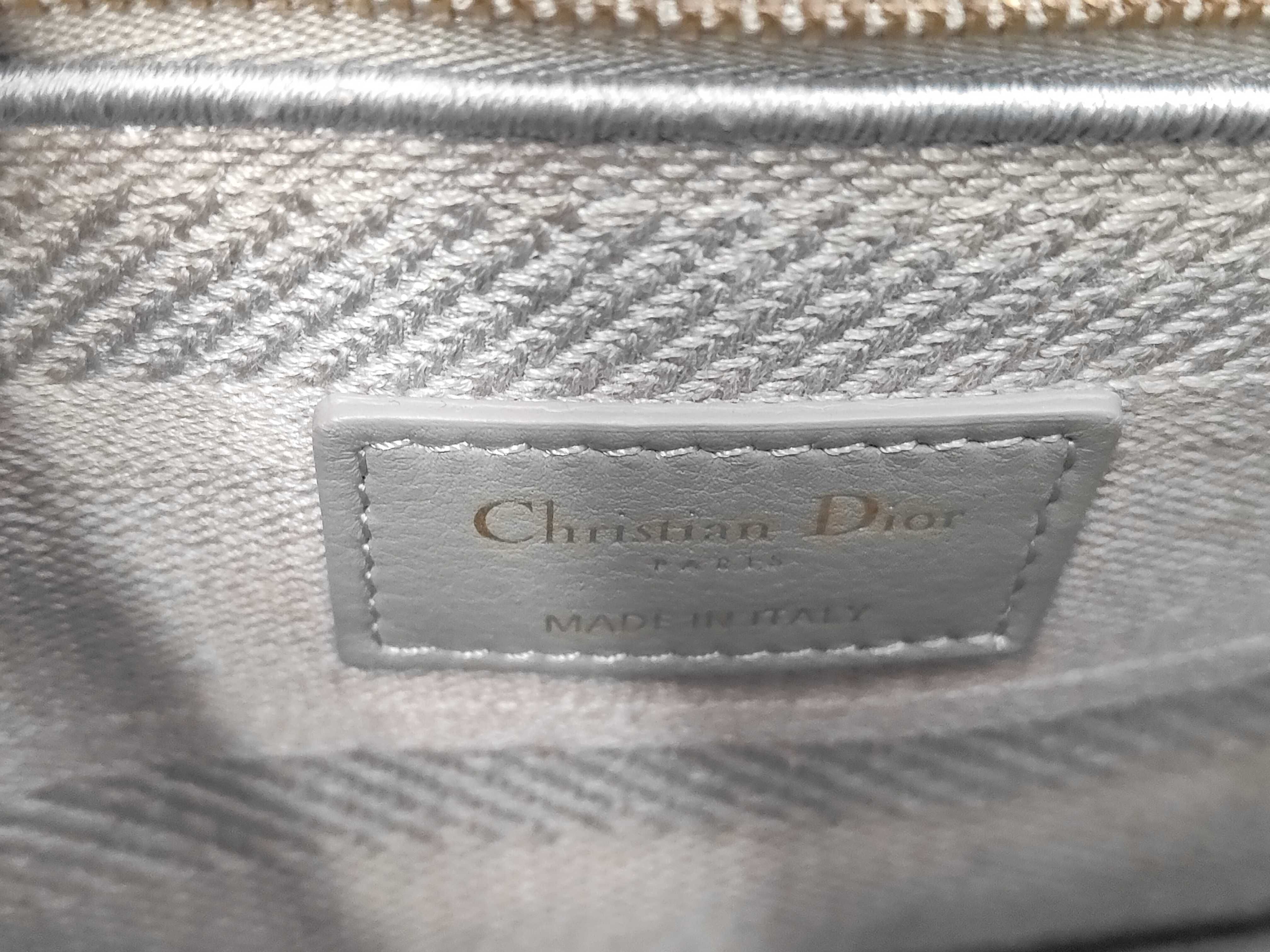 Cannage Lady D Light Medium Lady Dior 2-way Handbag — view 9