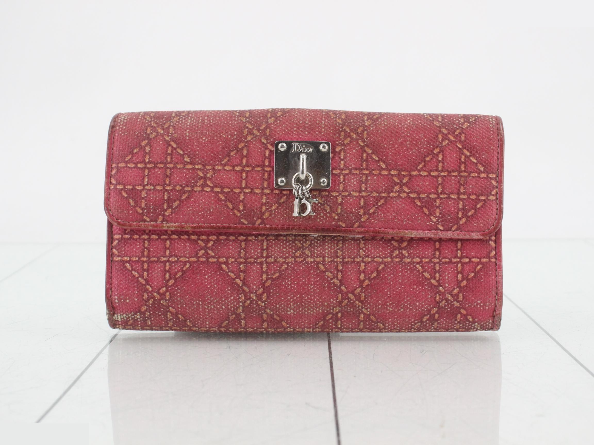 long wallet with coin purse