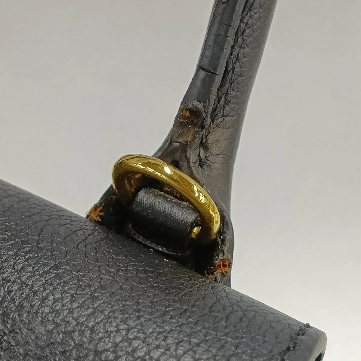 LV logo x Taurillon Lockme Backpack MINI M54573 DU5117 Black (RFID responsive) — view 14