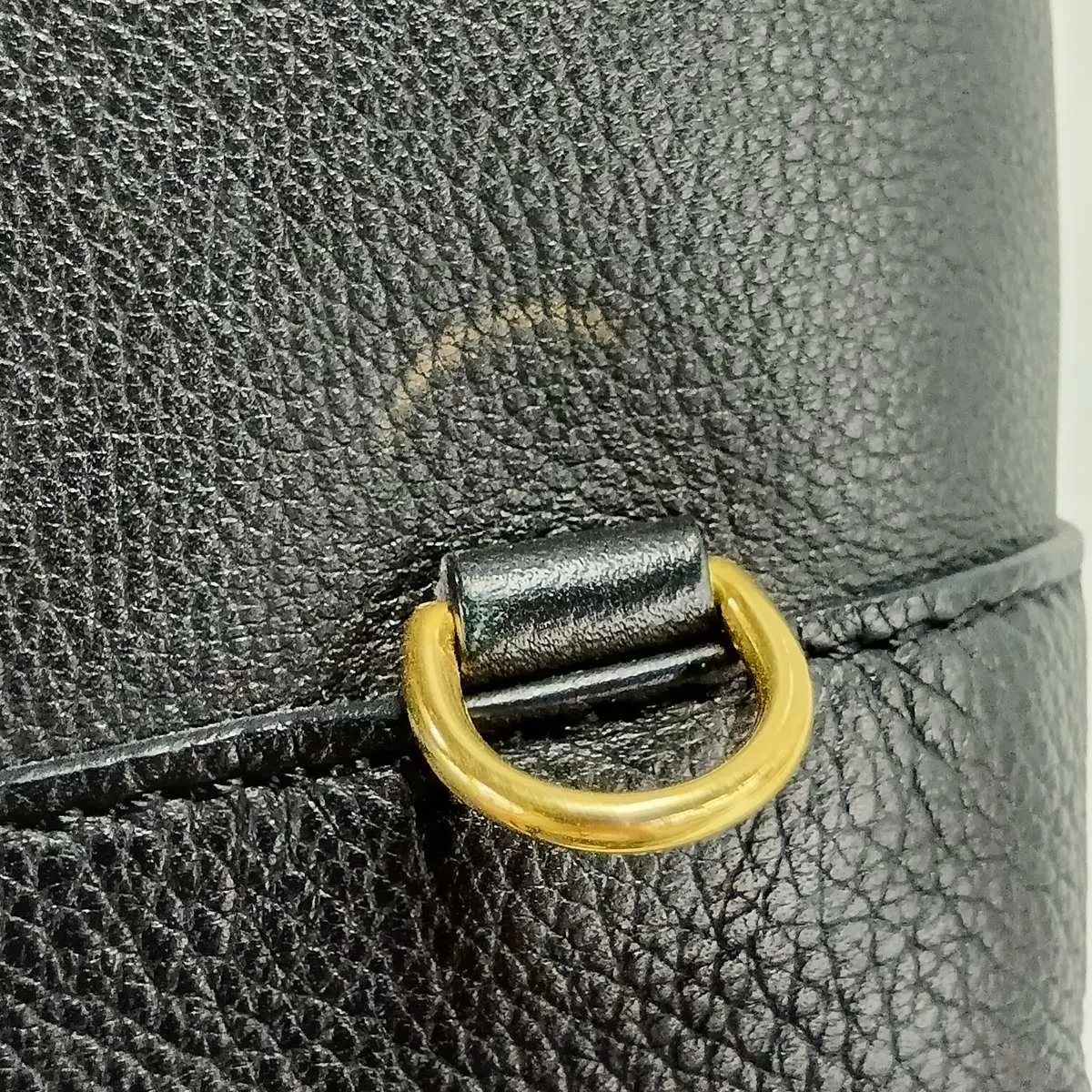 LV logo x Taurillon Lockme Backpack MINI M54573 DU5117 Black (RFID responsive) — view 15