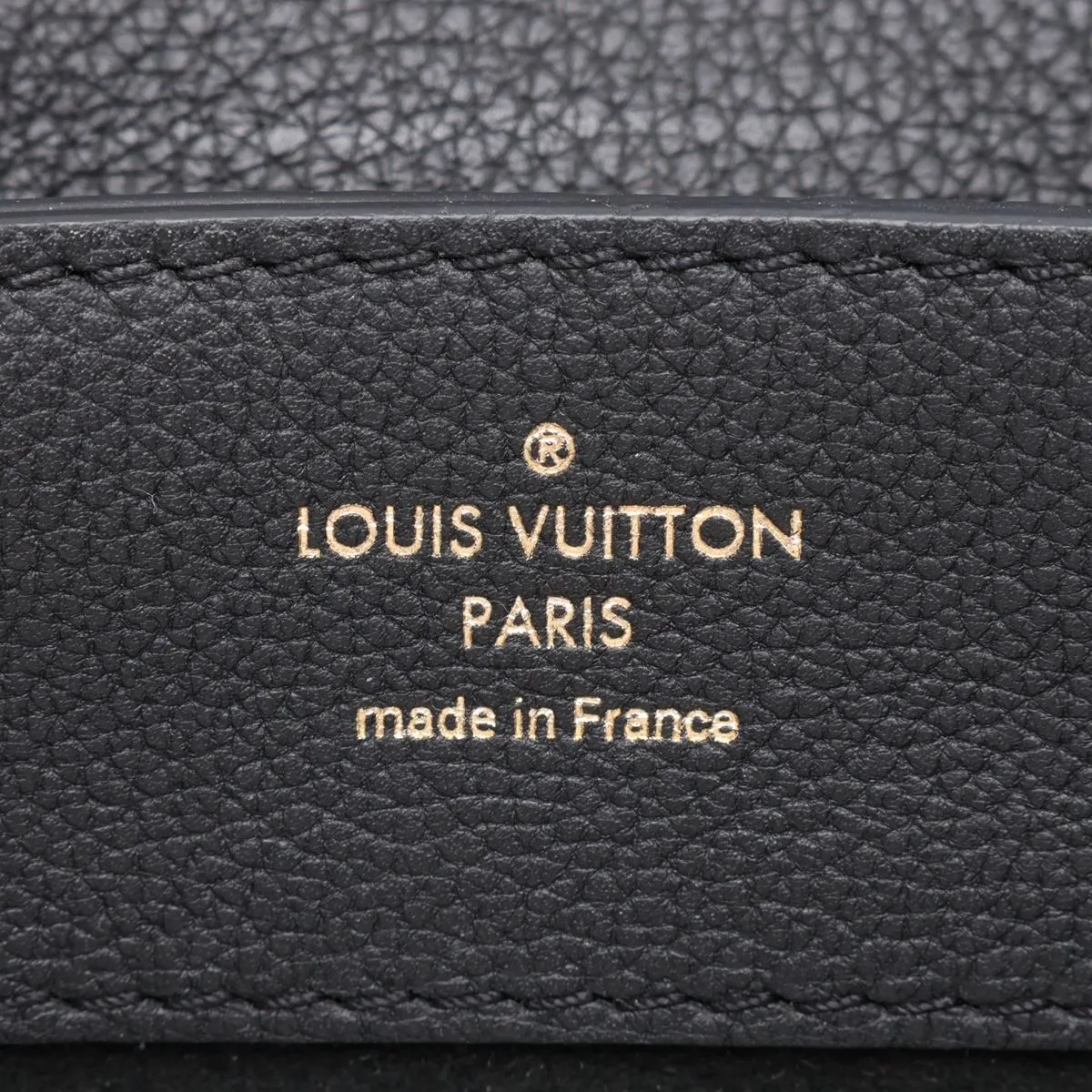 LV logo x Taurillon Lockme Backpack MINI M54573 DU5117 Black (RFID responsive) — view 9