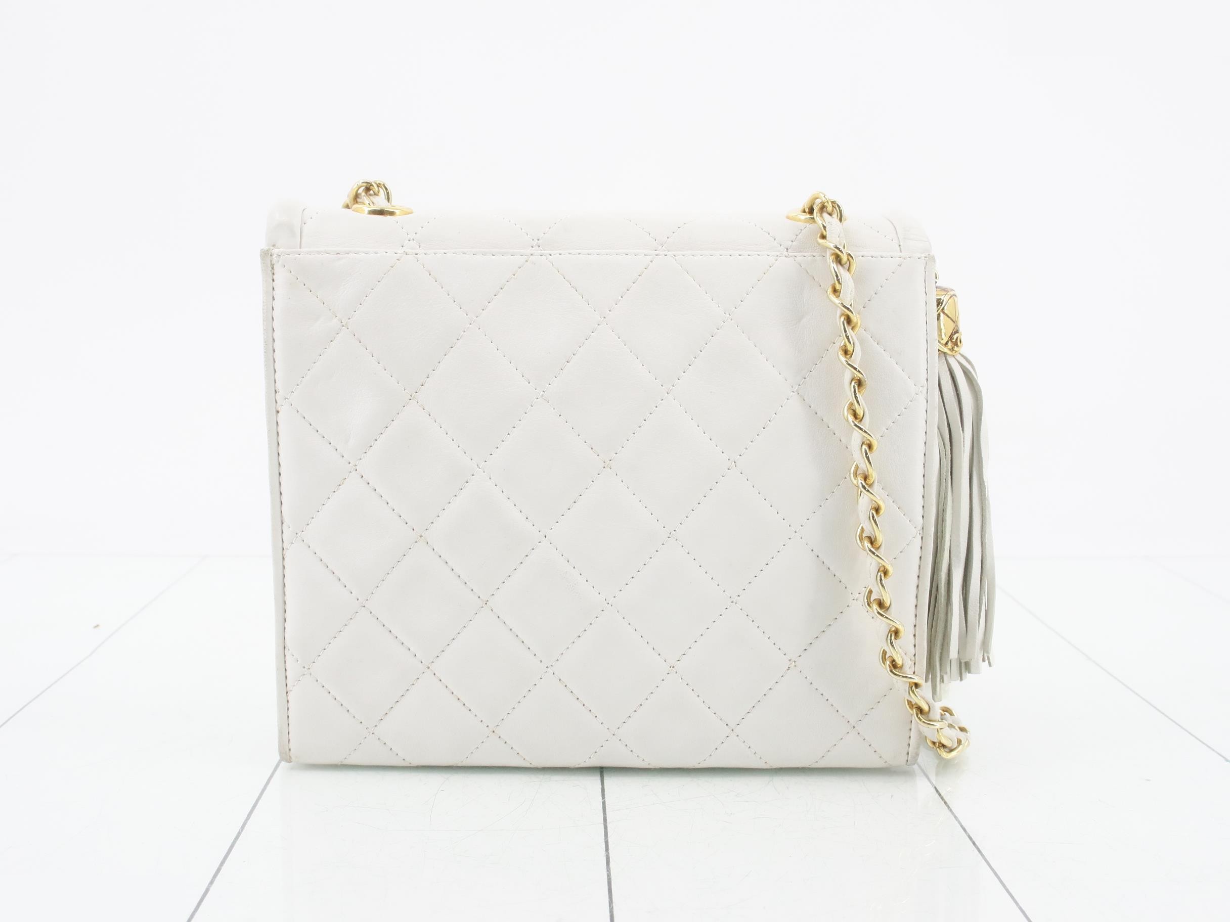 Matelassé Coco Mark Shoulder Bag — view 2