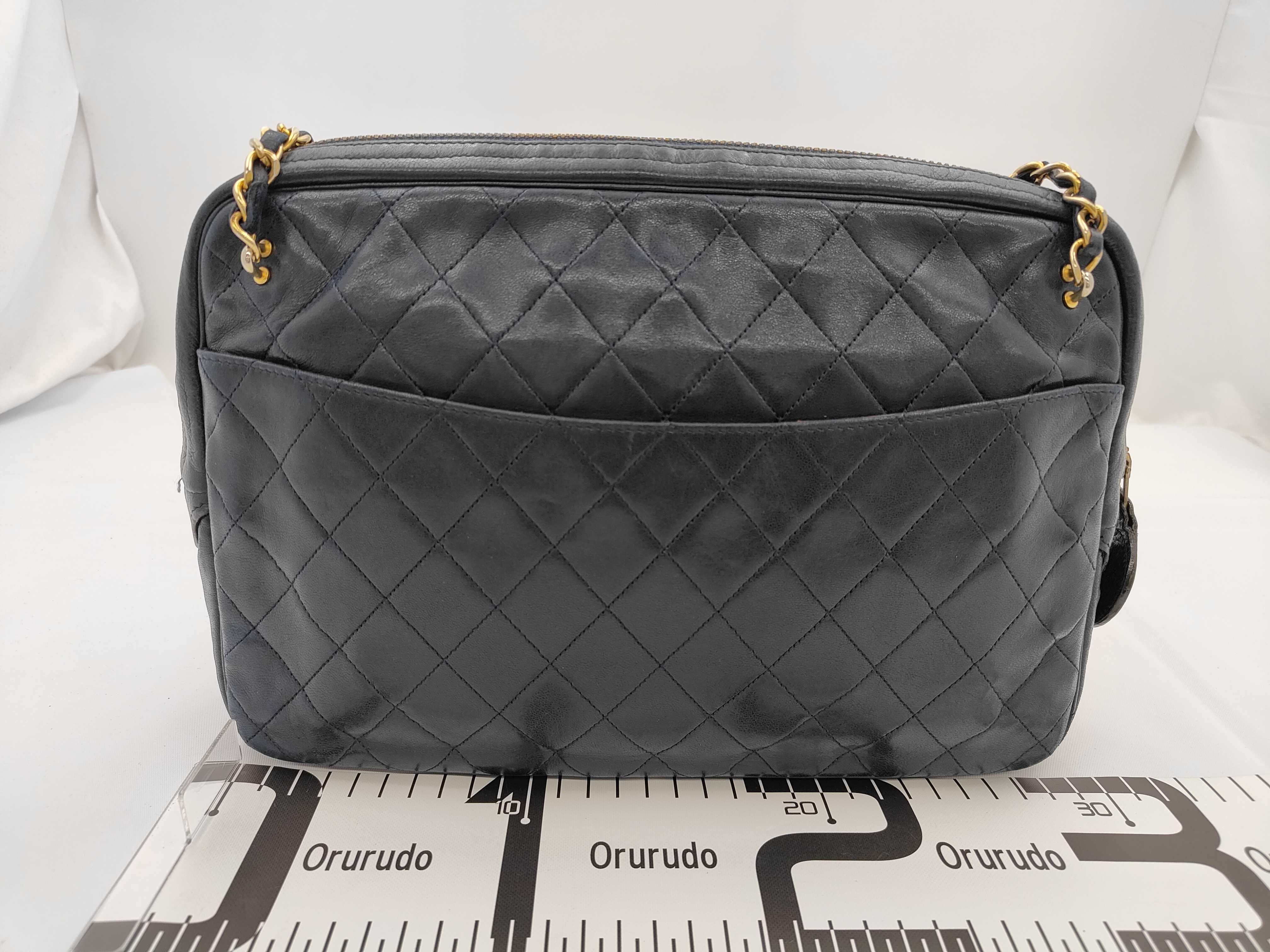 navy shoulder bag — view 2