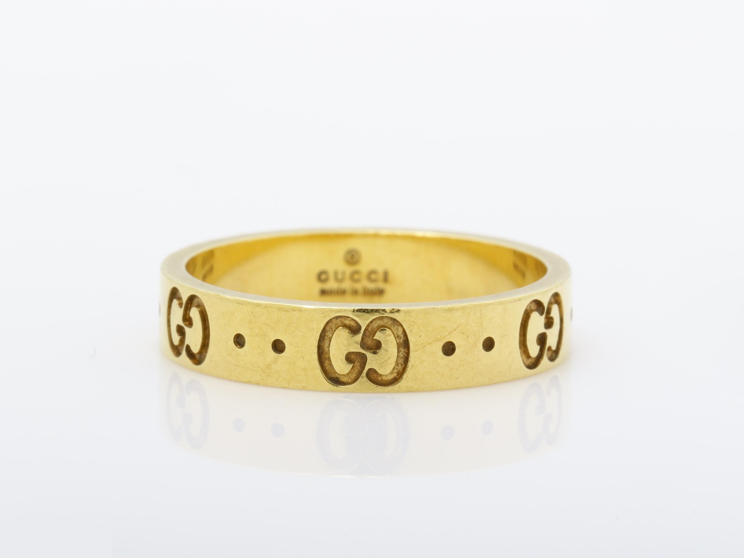 Icon ring, 750YG, 4.0g, #13