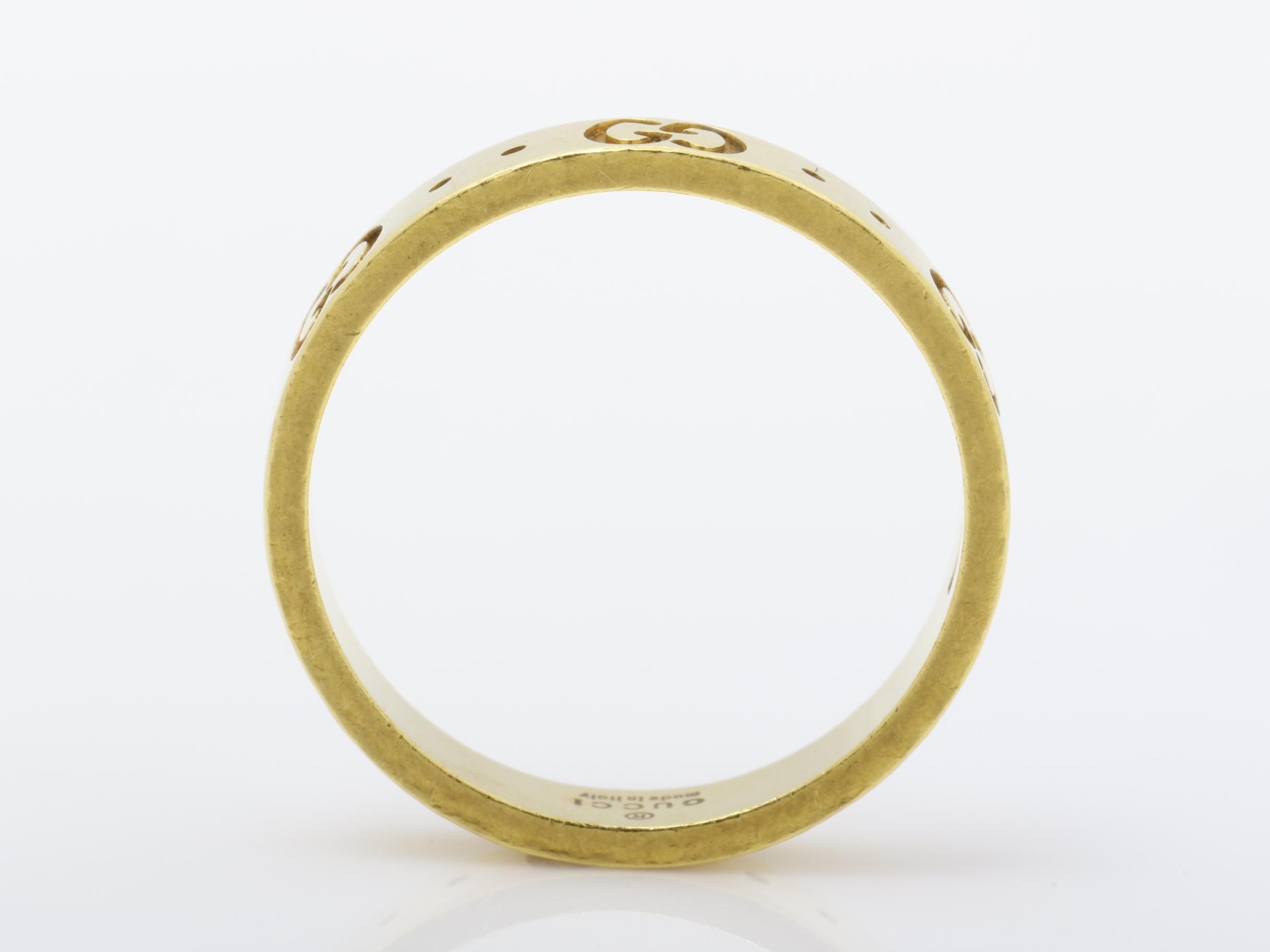 Icon ring, 750YG, 4.0g, #13 — view 5