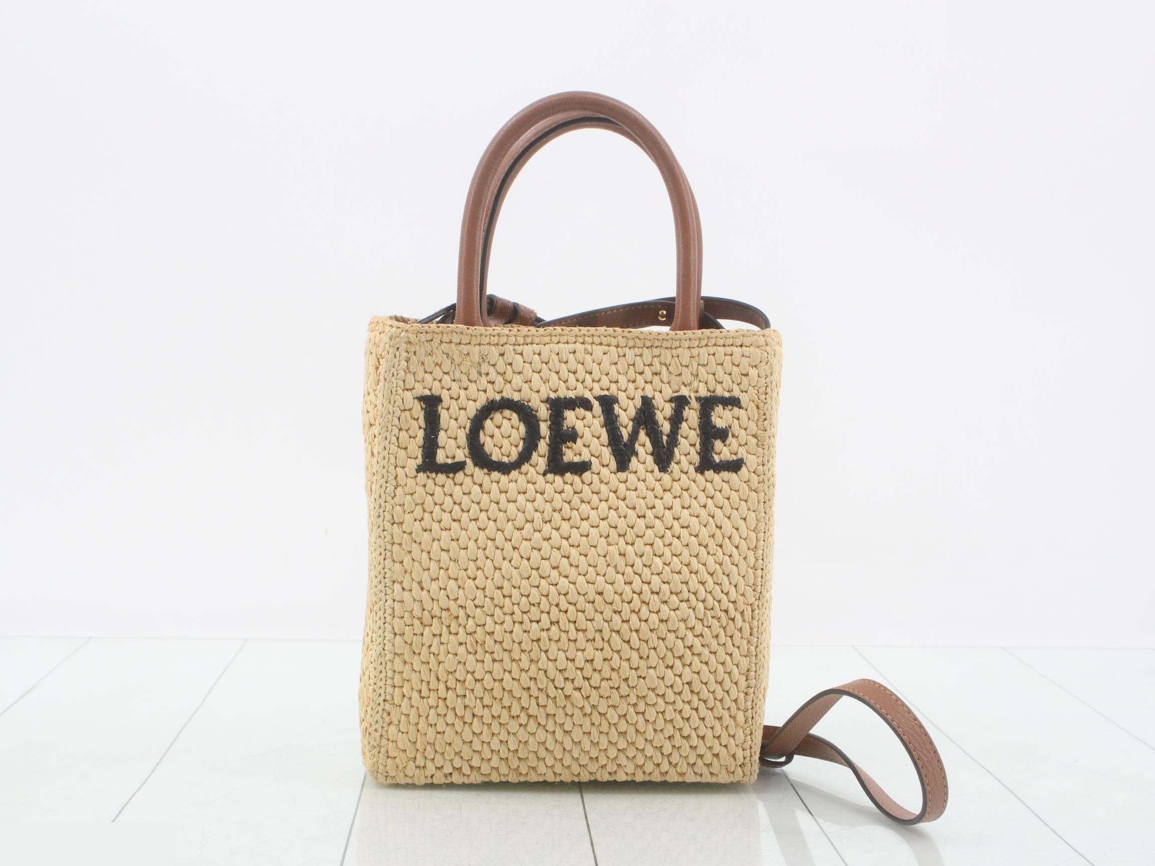 Raffia 2-way Standard Handbag