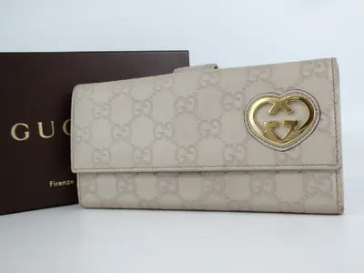 Guccissima Long Wallet