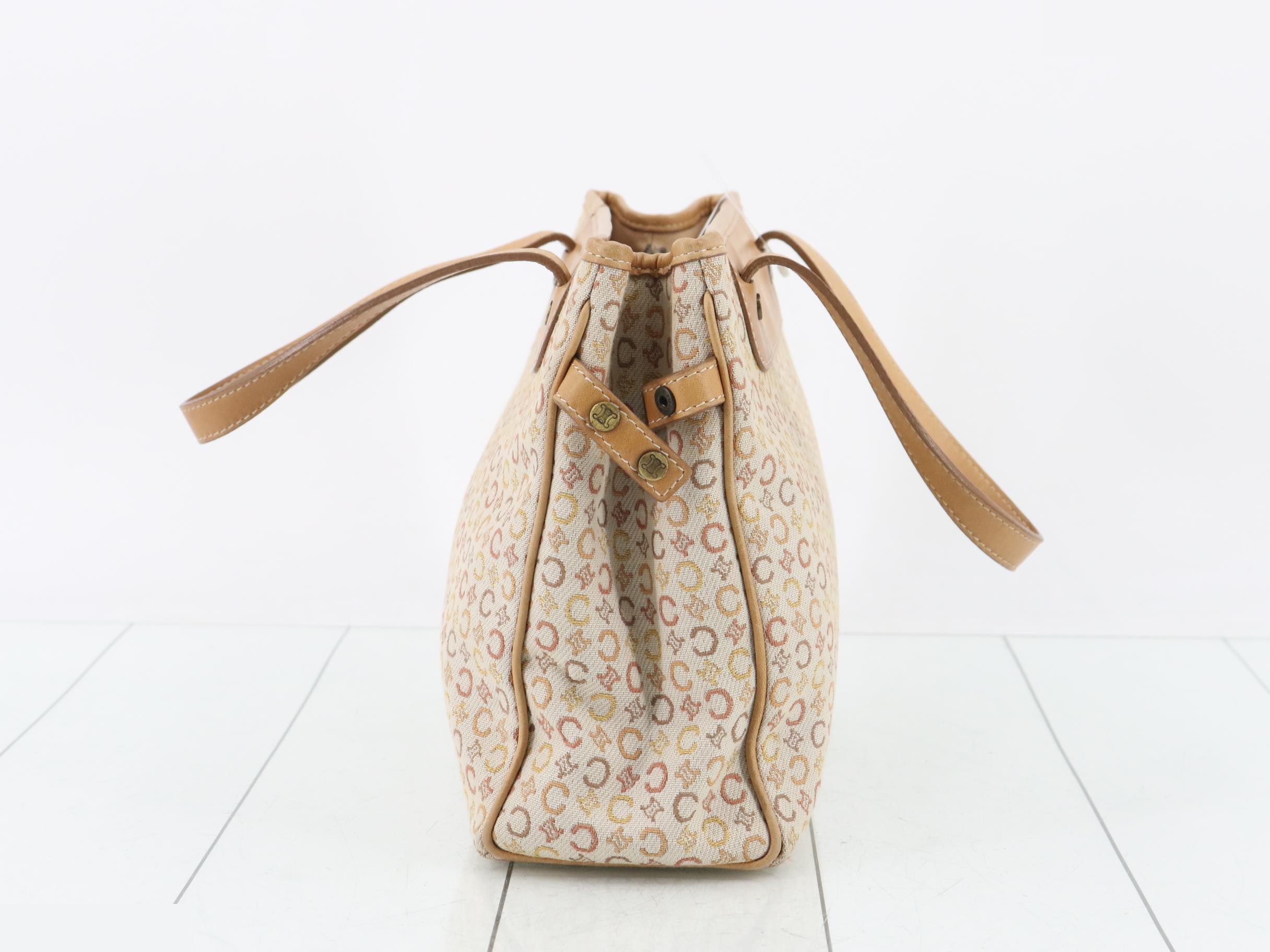 Canvas tote bag, beige — view 3