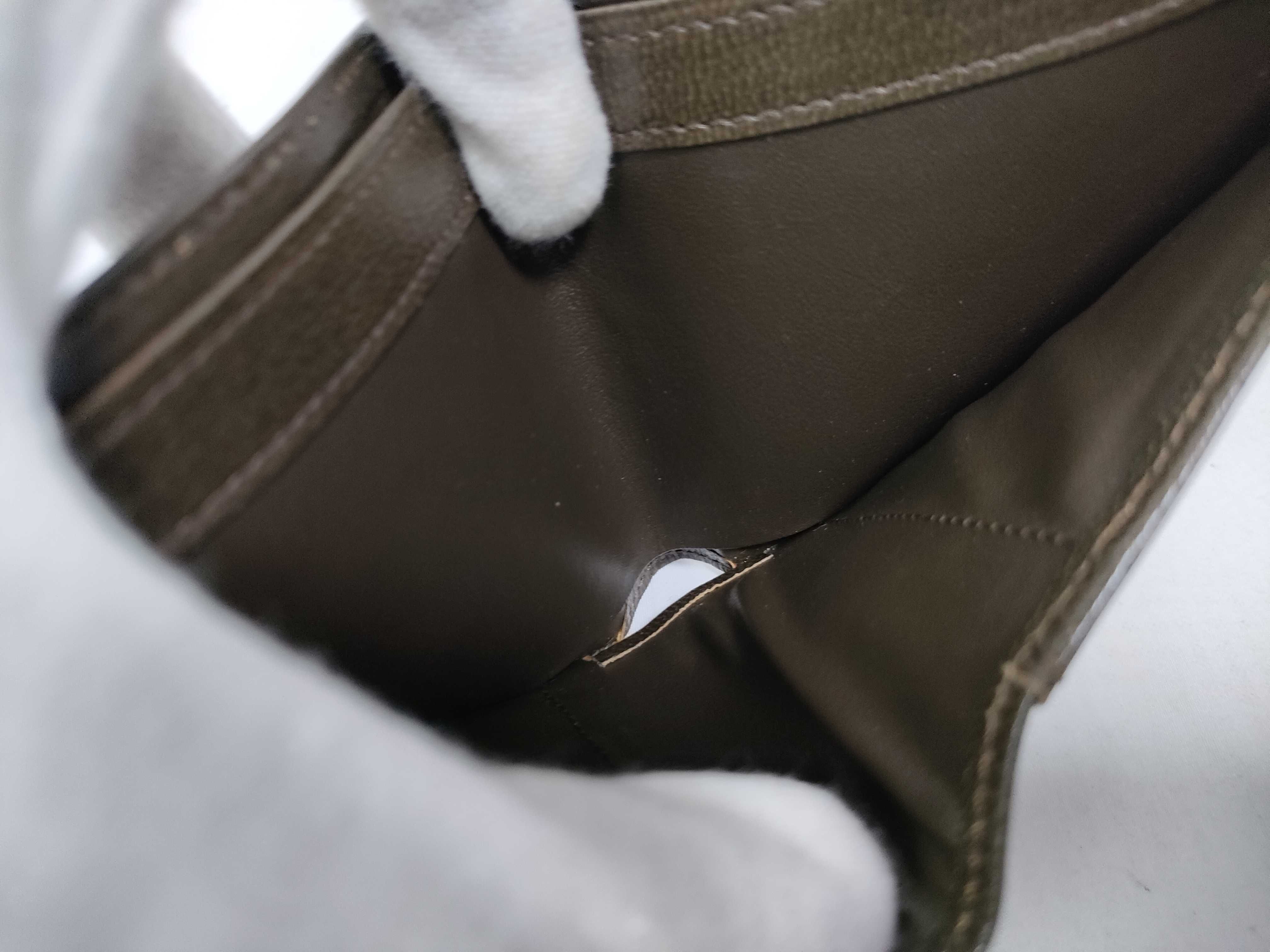 bi-fold wallet, khaki. — view 11