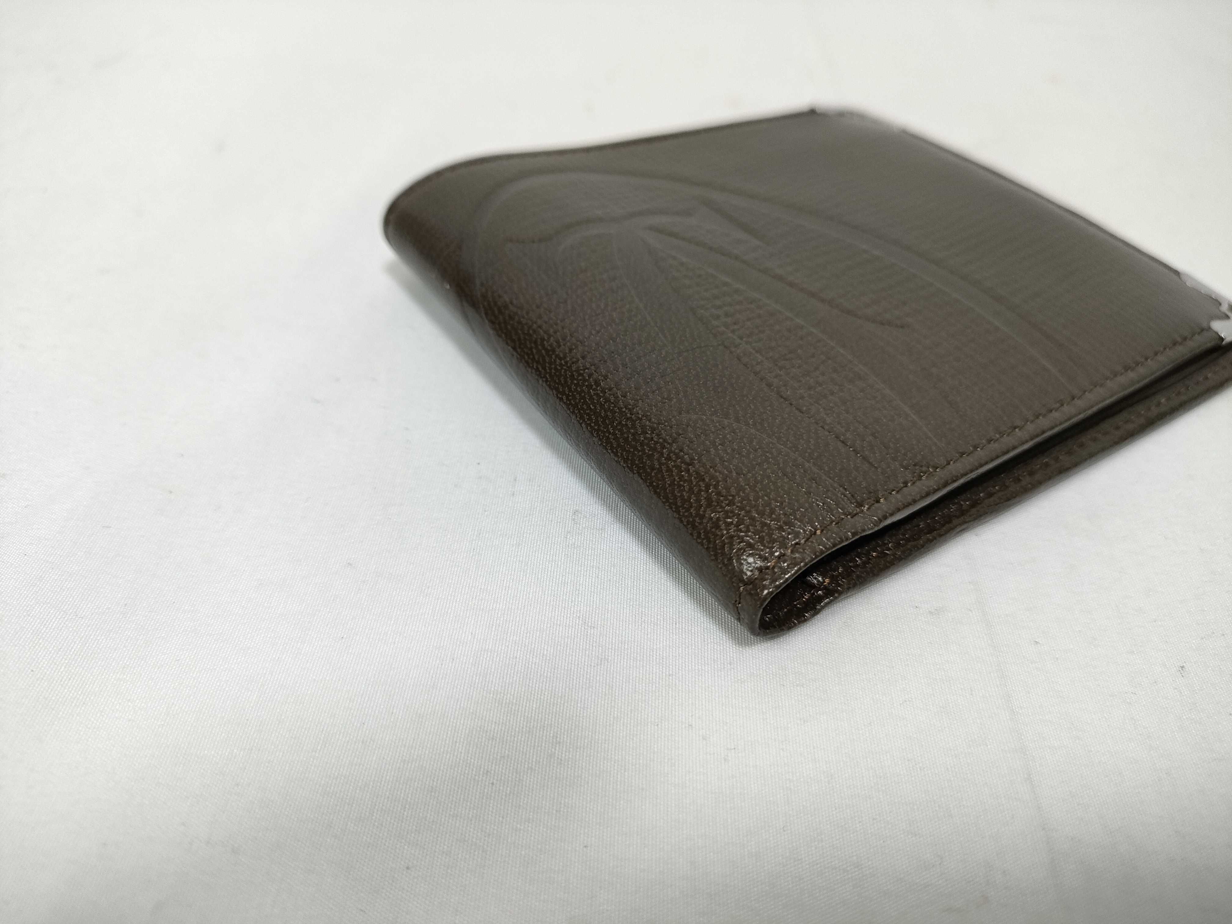 bi-fold wallet, khaki. — view 3
