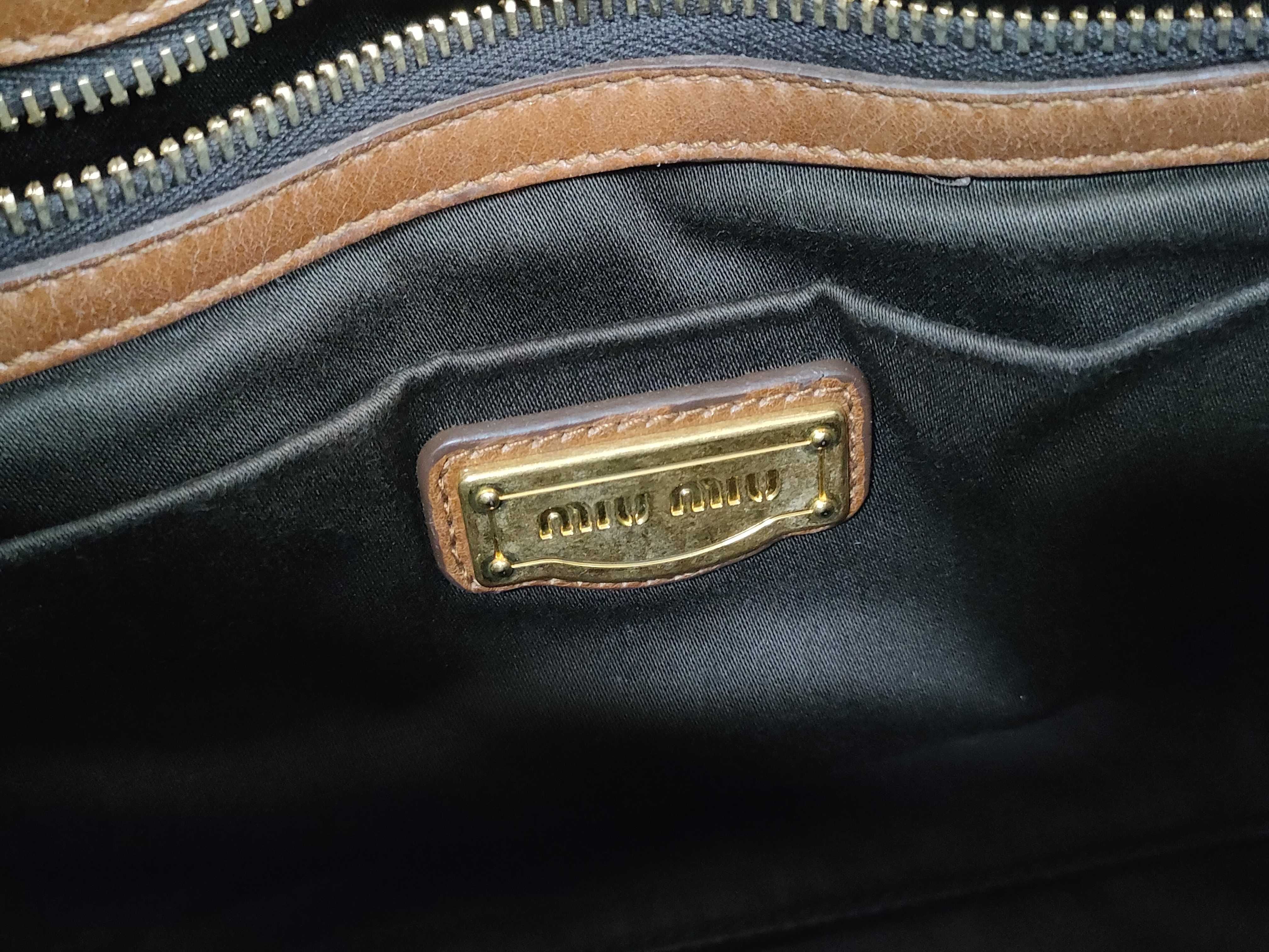 Vitello 2-Way Handbag, Brown — view 12