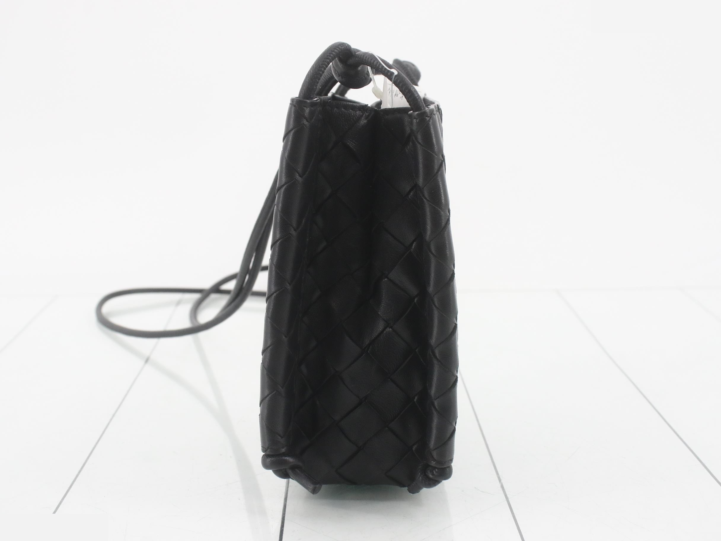 Intrecciato Mini The Knot Crossbody Shoulder Bag — view 3