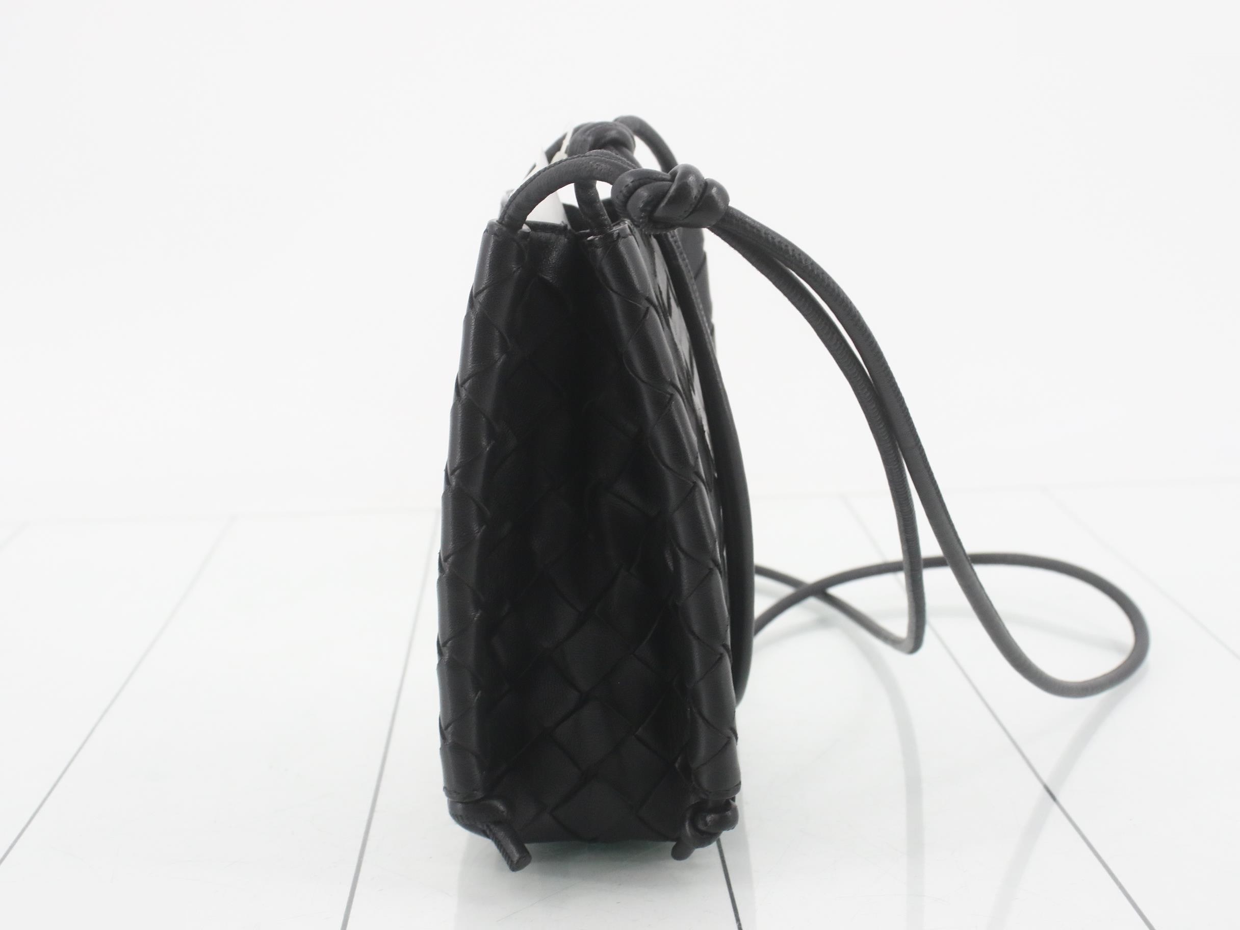 Intrecciato Mini The Knot Crossbody Shoulder Bag — view 4