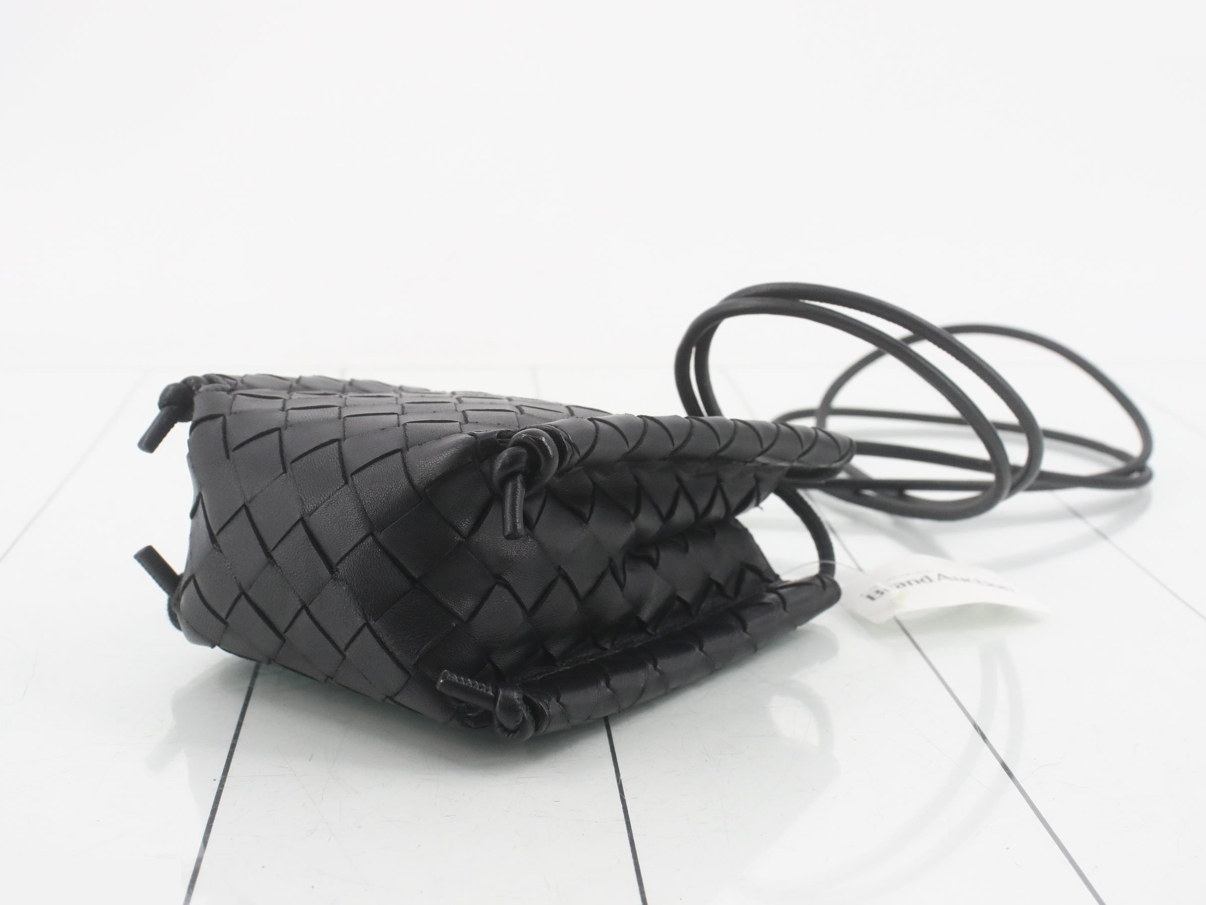 Intrecciato Mini The Knot Crossbody Shoulder Bag — view 6