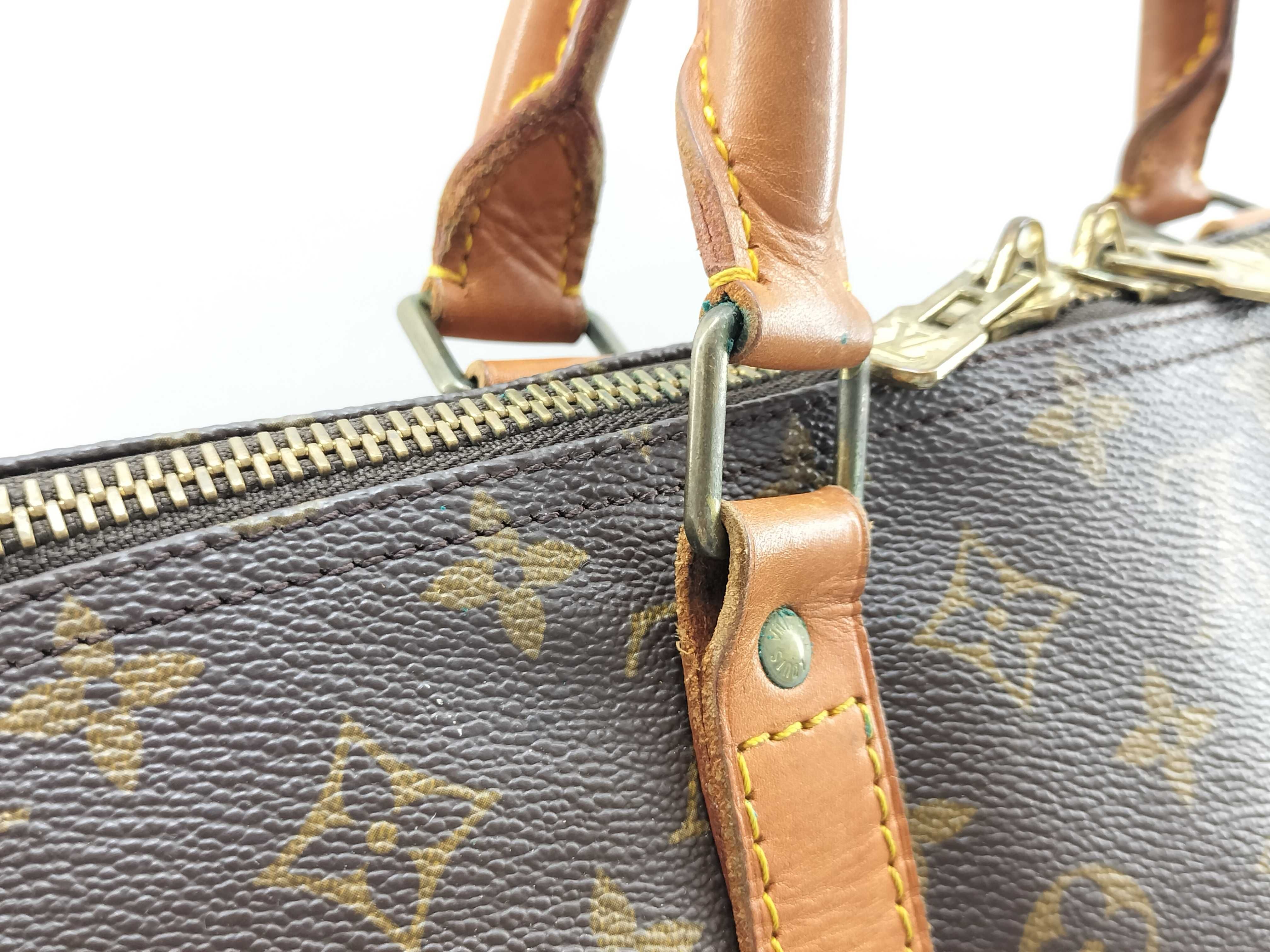Monogram LV Boston Bag Keepall 60 M41422 Monogram Brown MI898 Boston Bag — view 3