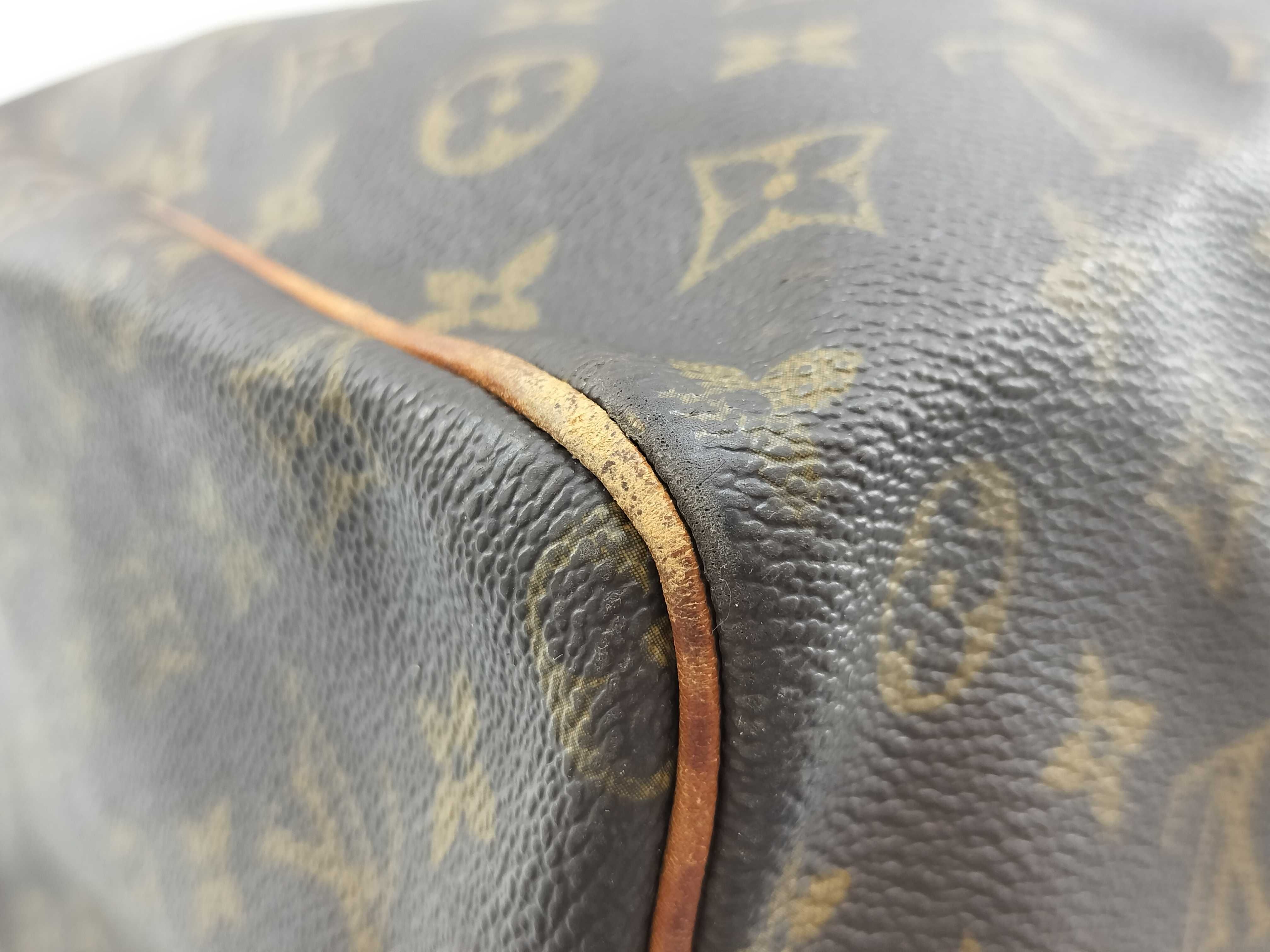 Monogram LV Boston Bag Keepall 60 M41422 Monogram Brown MI898 Boston Bag — view 9
