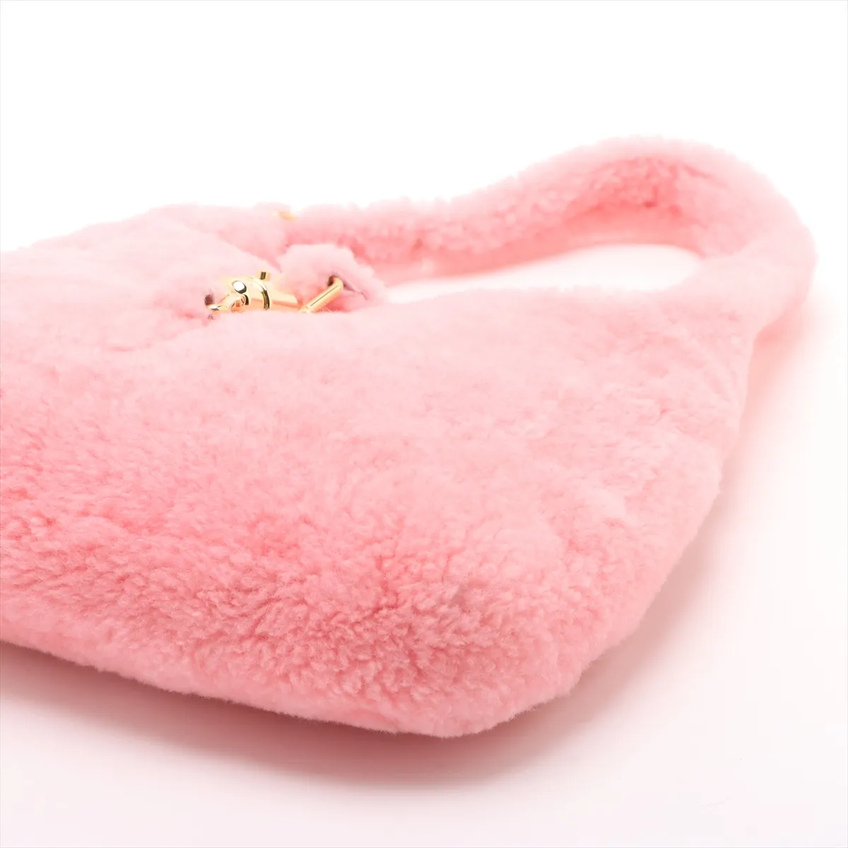 Jackie 1961 Boa Shoulder Bag Pink 636709 — view 3