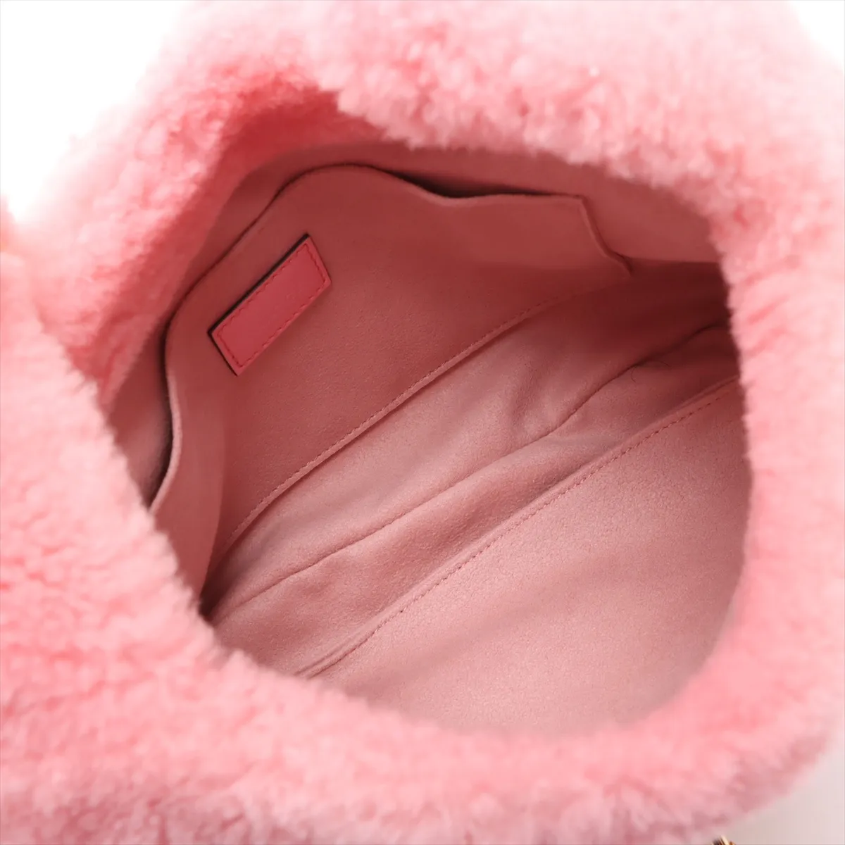 Jackie 1961 Boa Shoulder Bag Pink 636709 — view 8