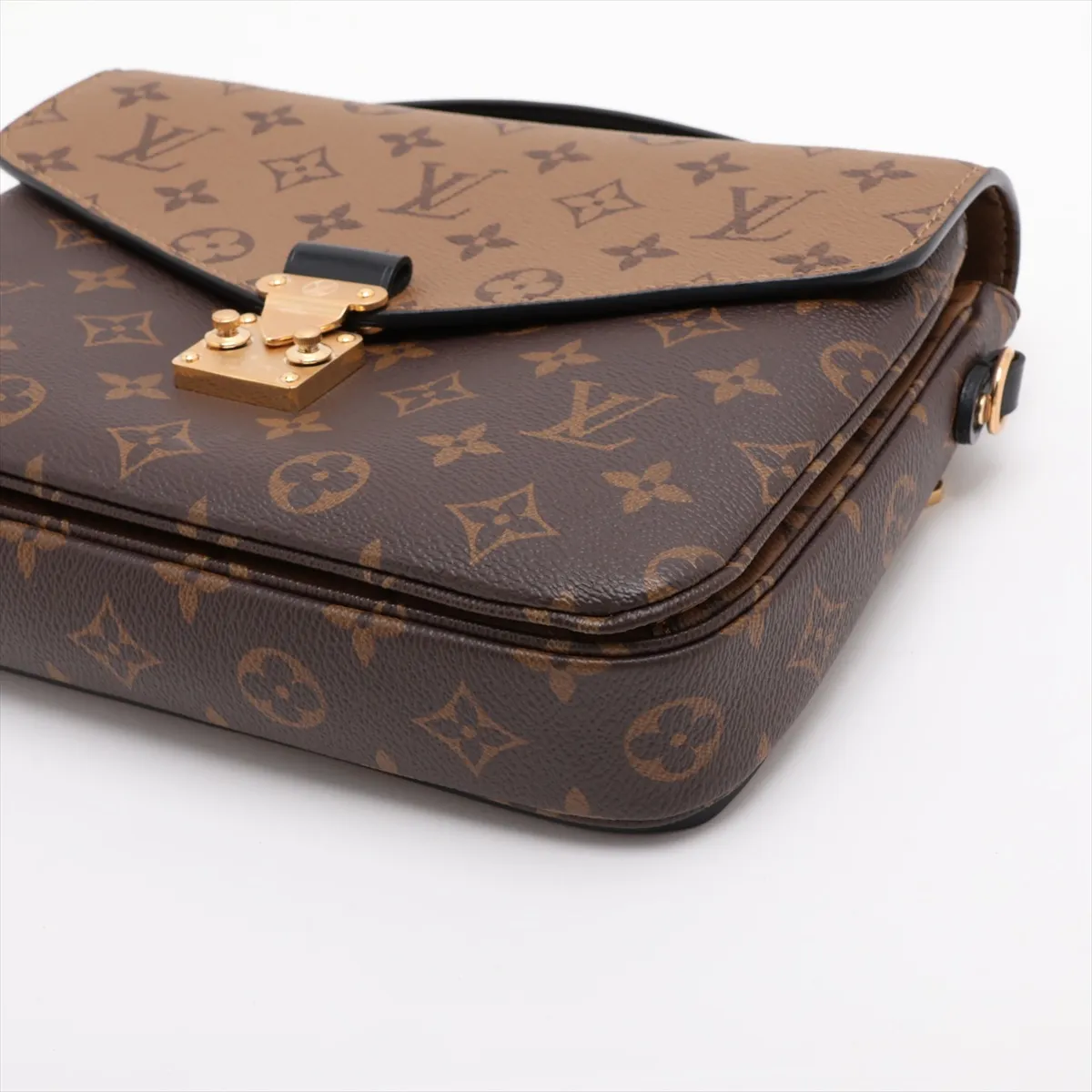 Monogram Reverse Pochette Métis MM M44876 Brown (RFID detected) — view 3