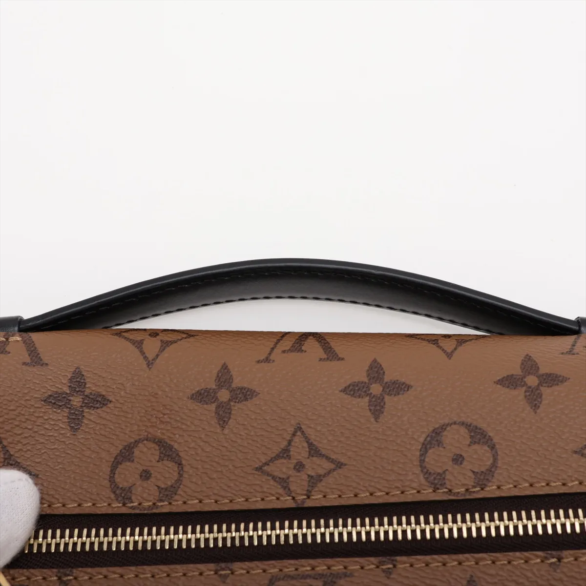 Monogram Reverse Pochette Métis MM M44876 Brown (RFID detected) — view 6