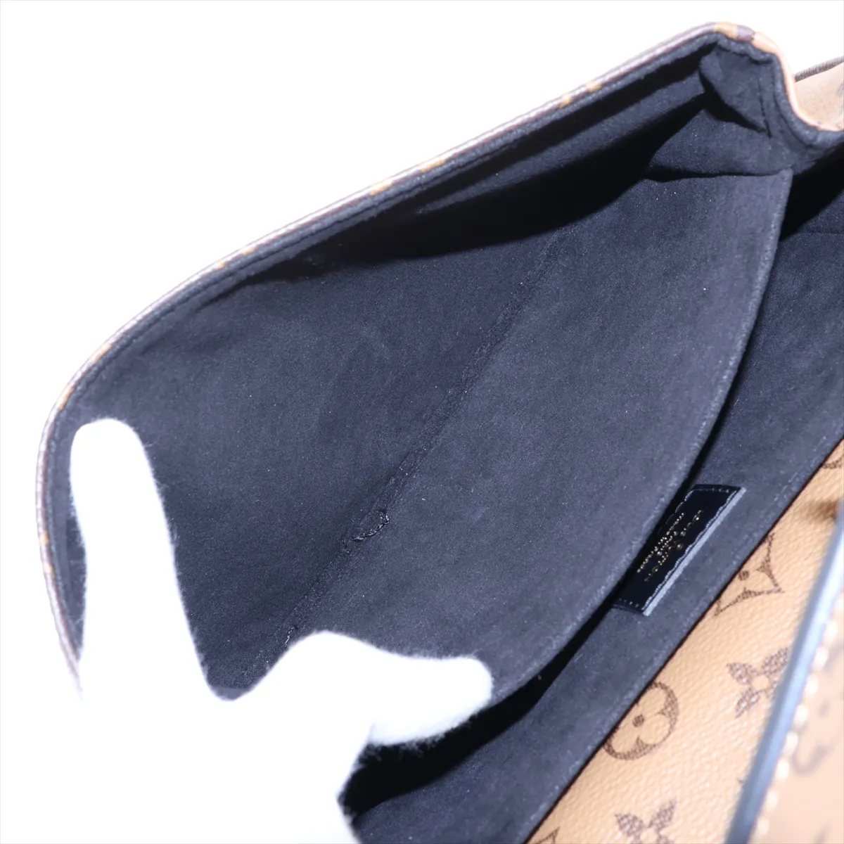 Monogram Reverse Pochette Métis MM M44876 Brown (RFID detected) — view 9