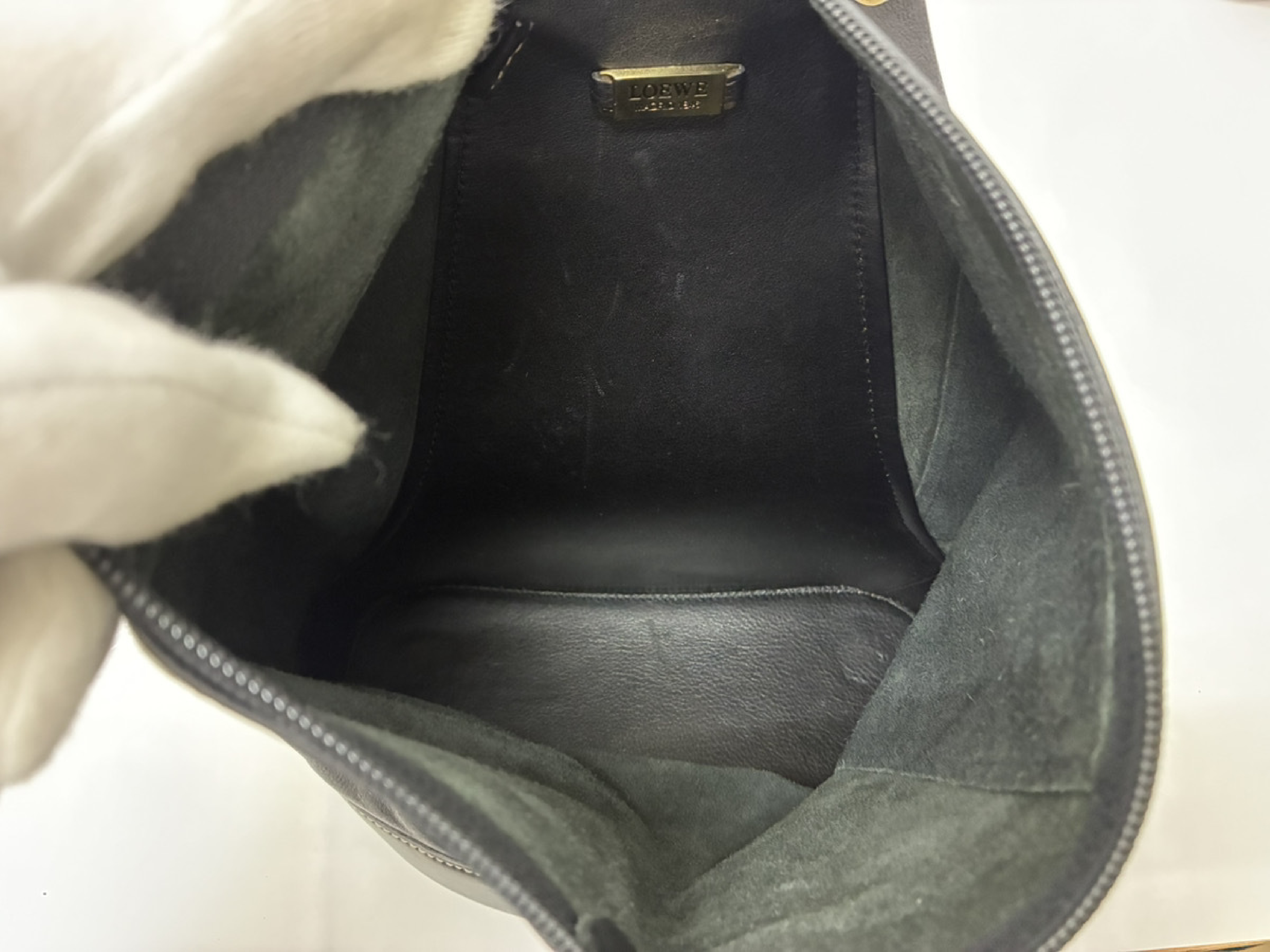 Anton Backpack, Leather/Black — view 9