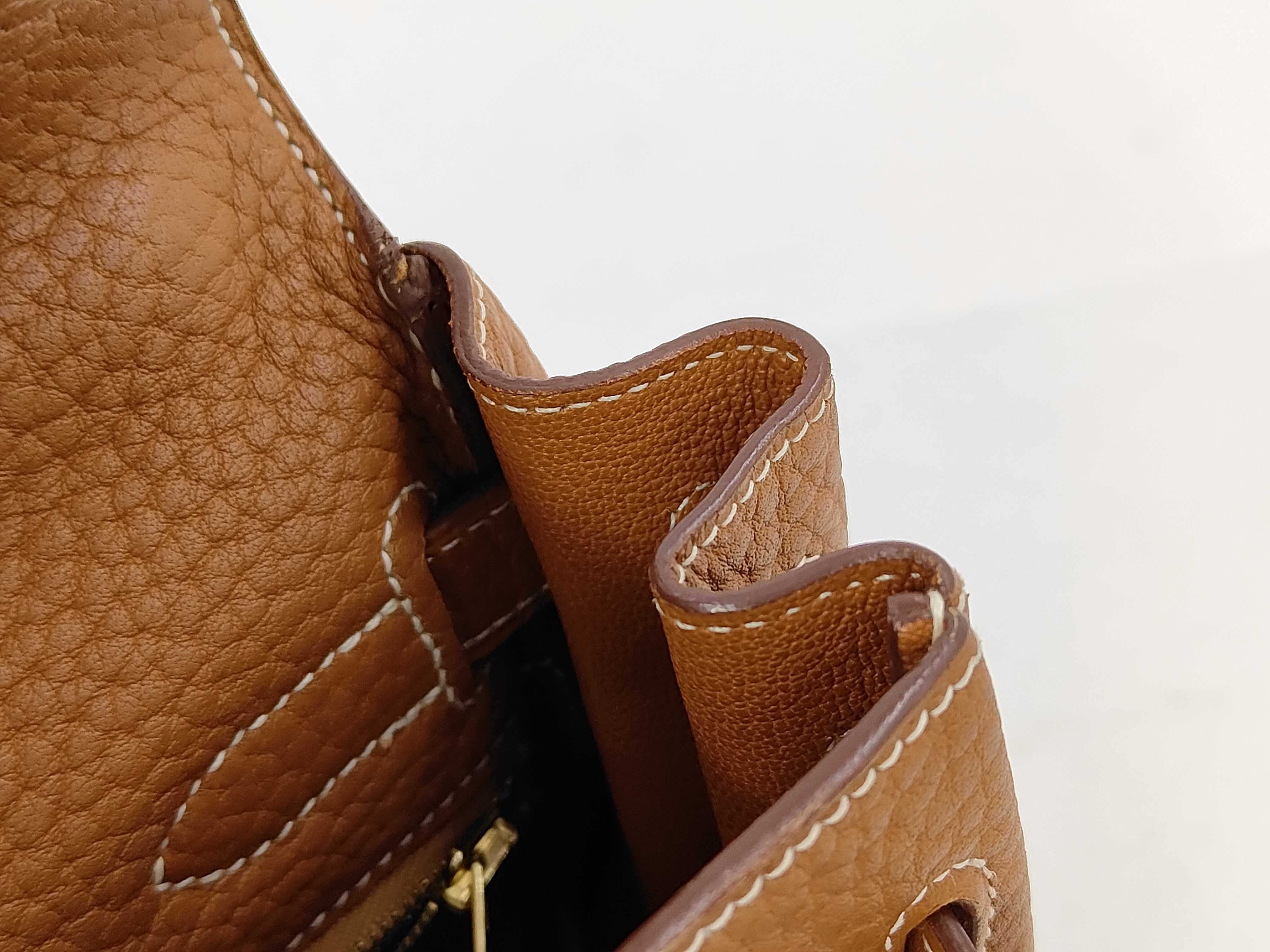 Kelly 32 Brown Handbag ( L stamp) — view 11