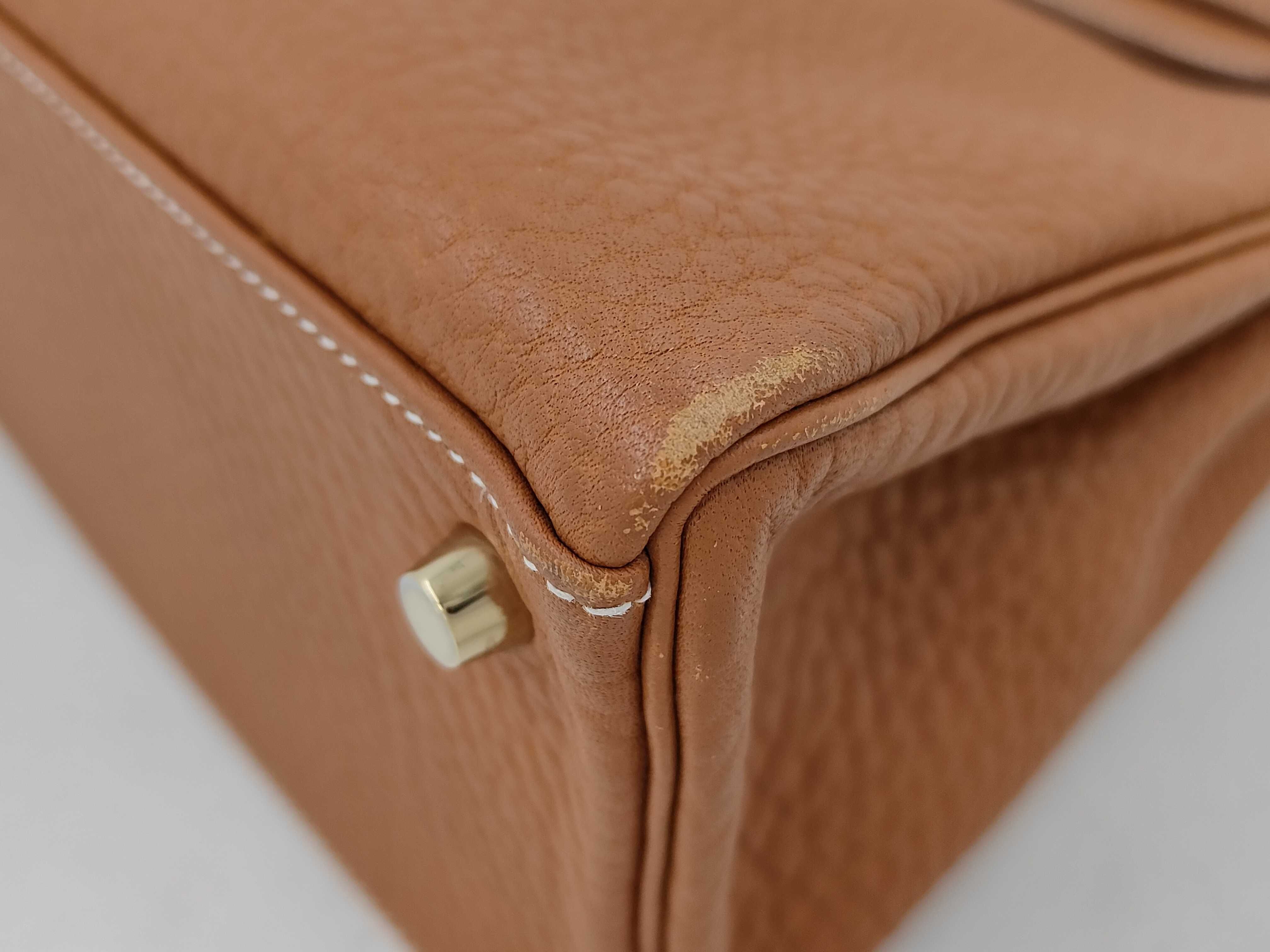 Kelly 32 Brown Handbag ( L stamp) — view 7