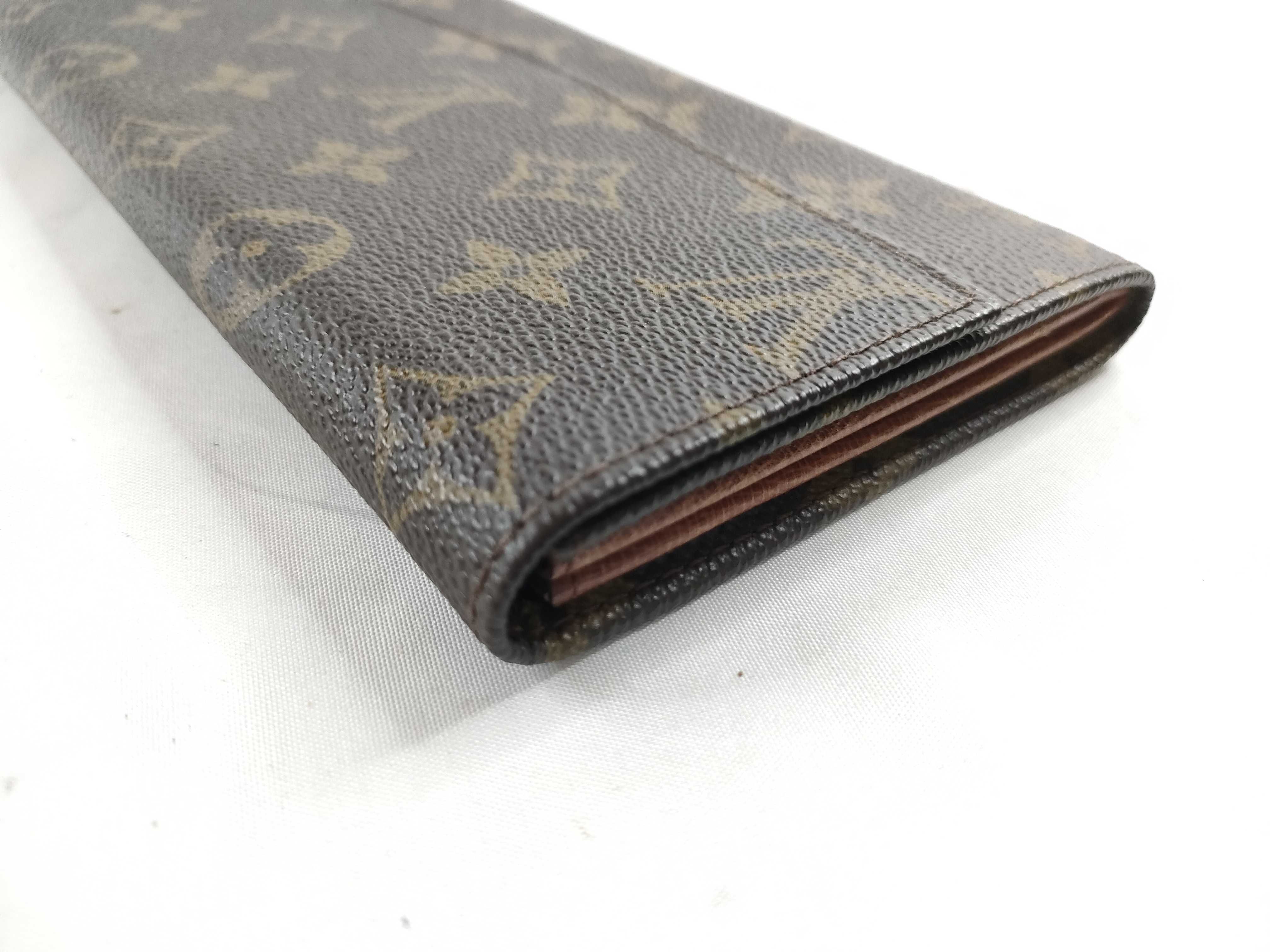 Monogram Louis Vuitton Monogram Long Wallet — view 3