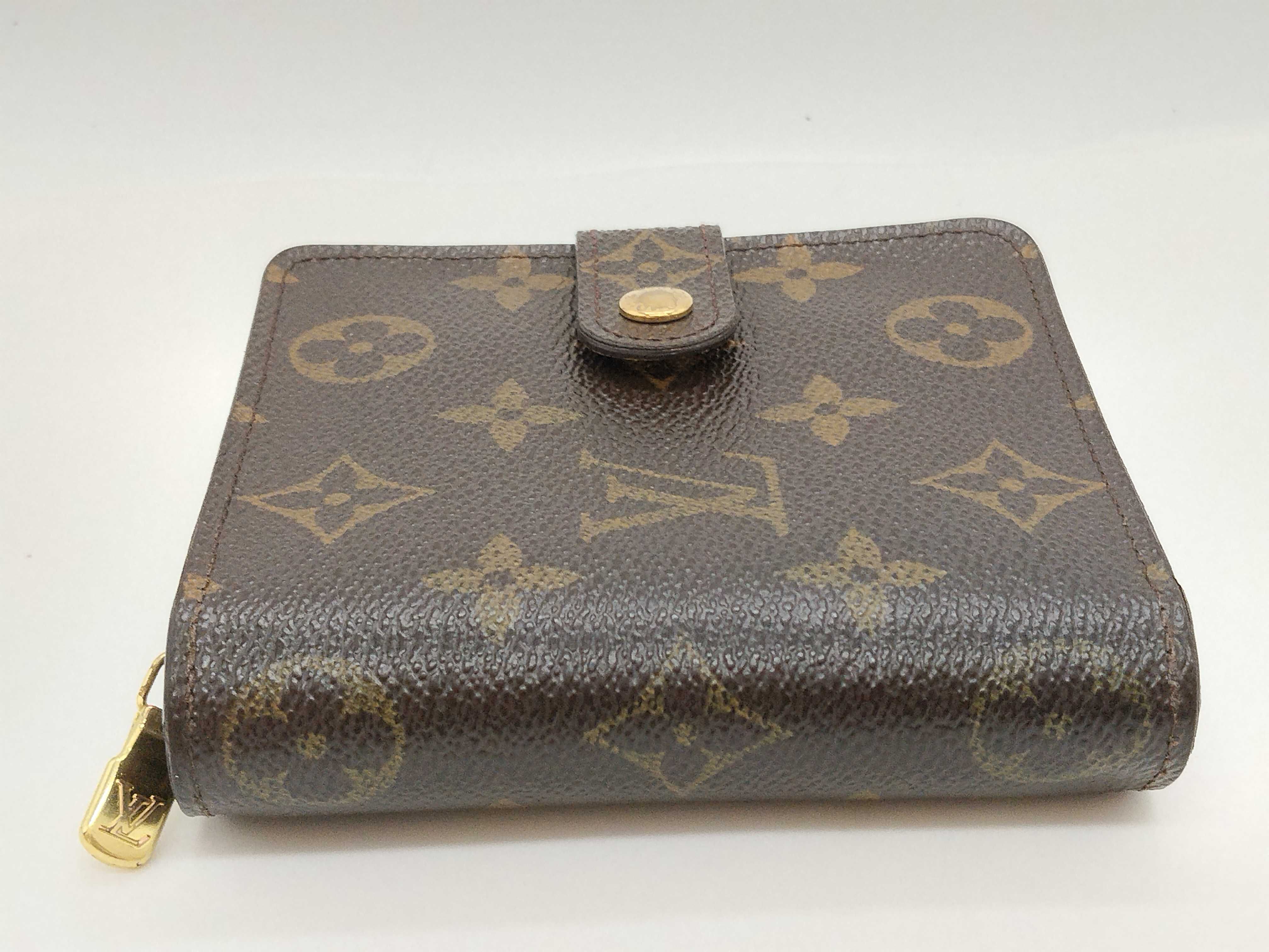 Monogram Louis Vuitton Compact Zip Wallet — view 5