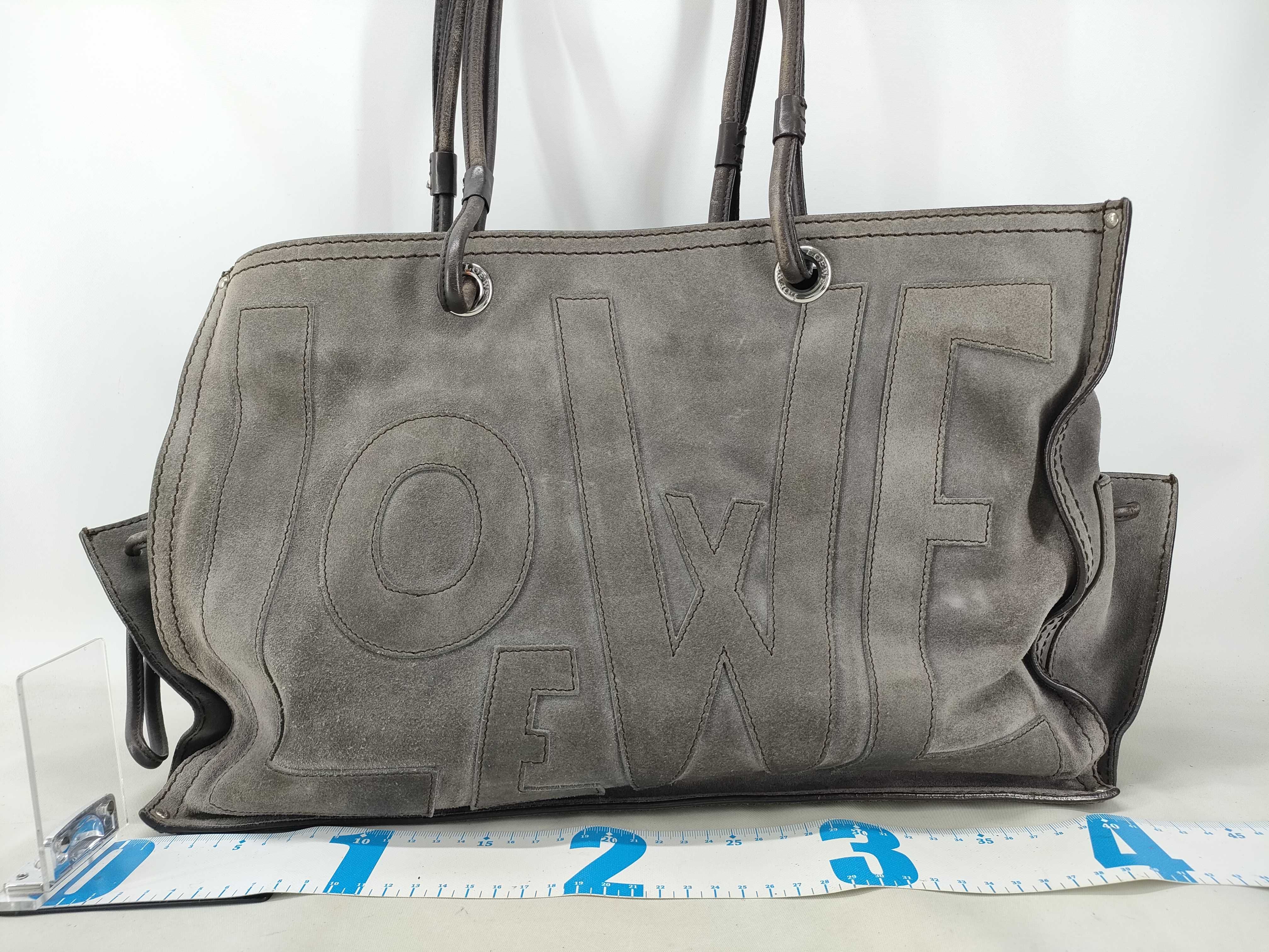 Suede Shopper Tote Bag — view 2