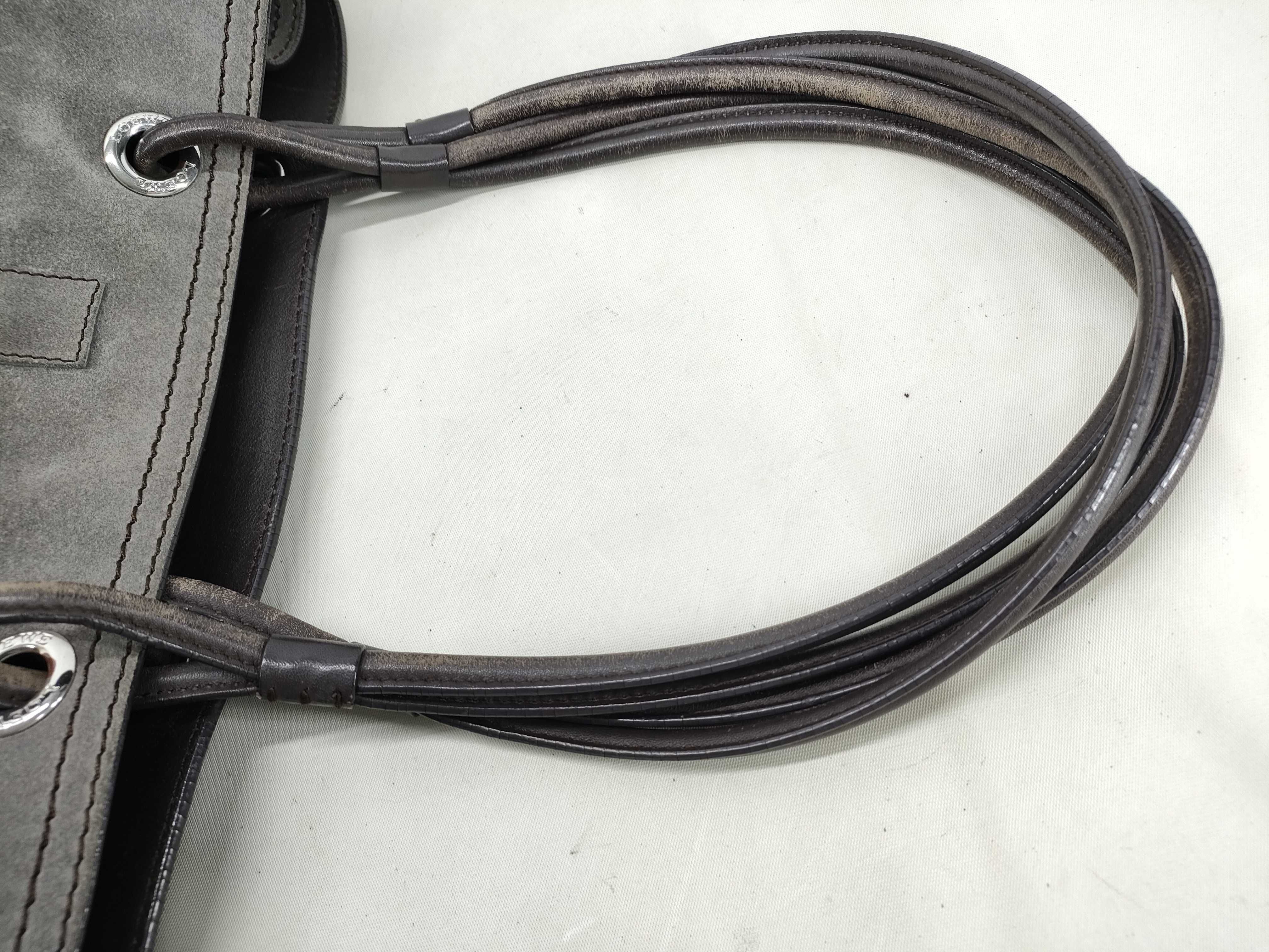 Suede Shopper Tote Bag — view 5