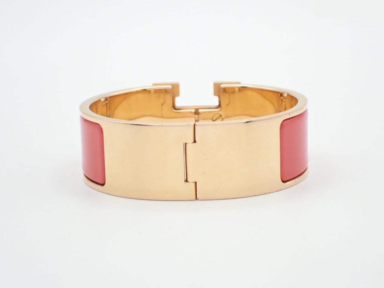 Bracelet, "Click H", Orange, Wrist circumference approx. 16cm — view 2