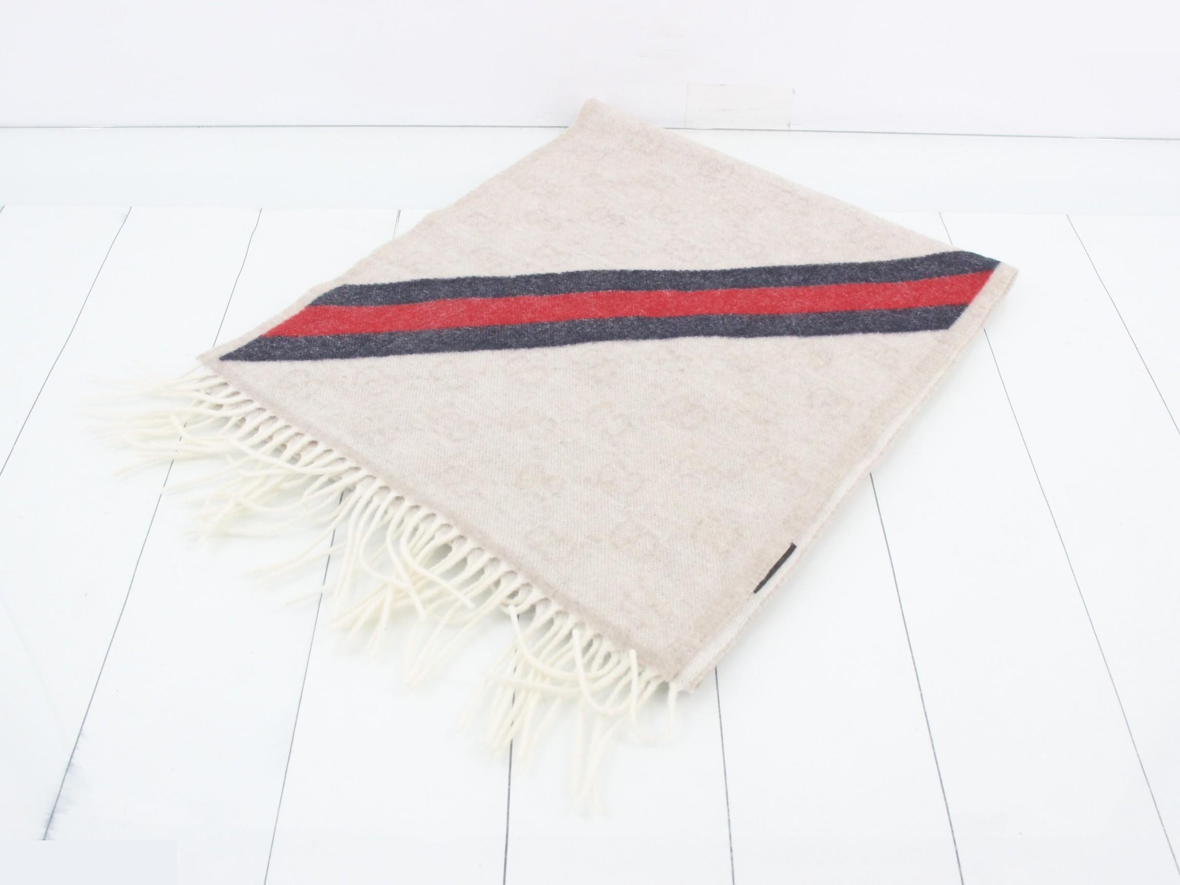 GG x Sherry Stole, with tag, beige