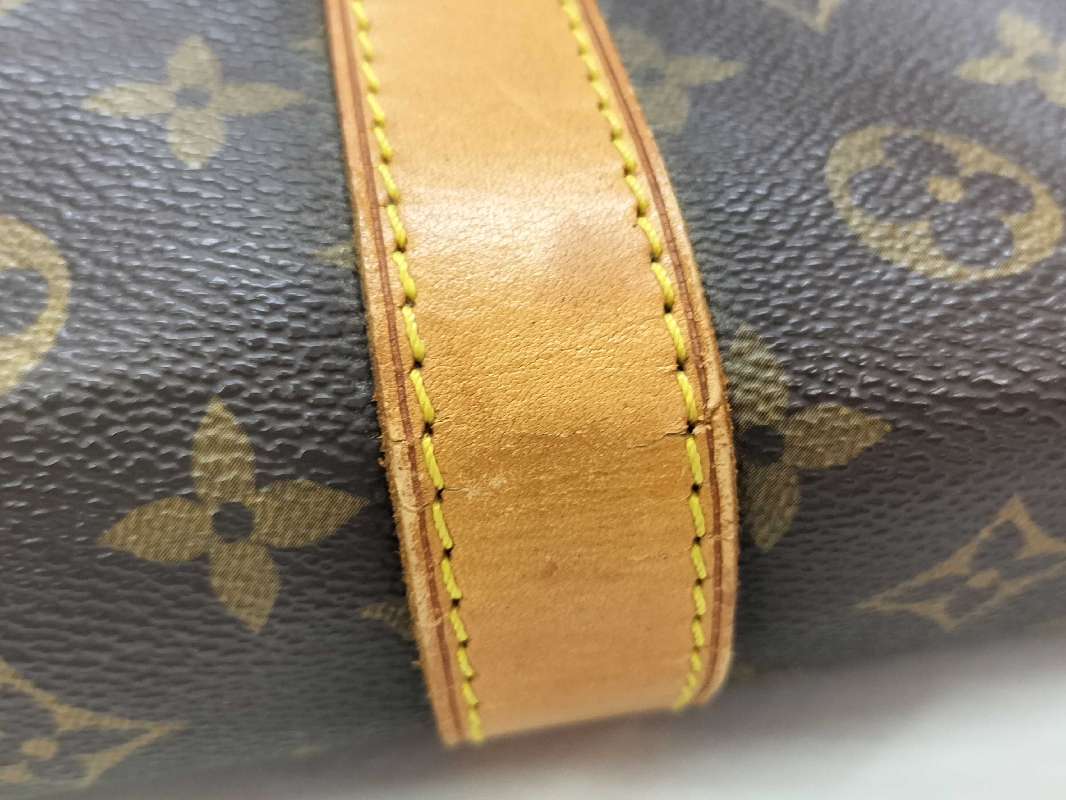 Monogram Vuitton Keepall Boston Bag — view 15