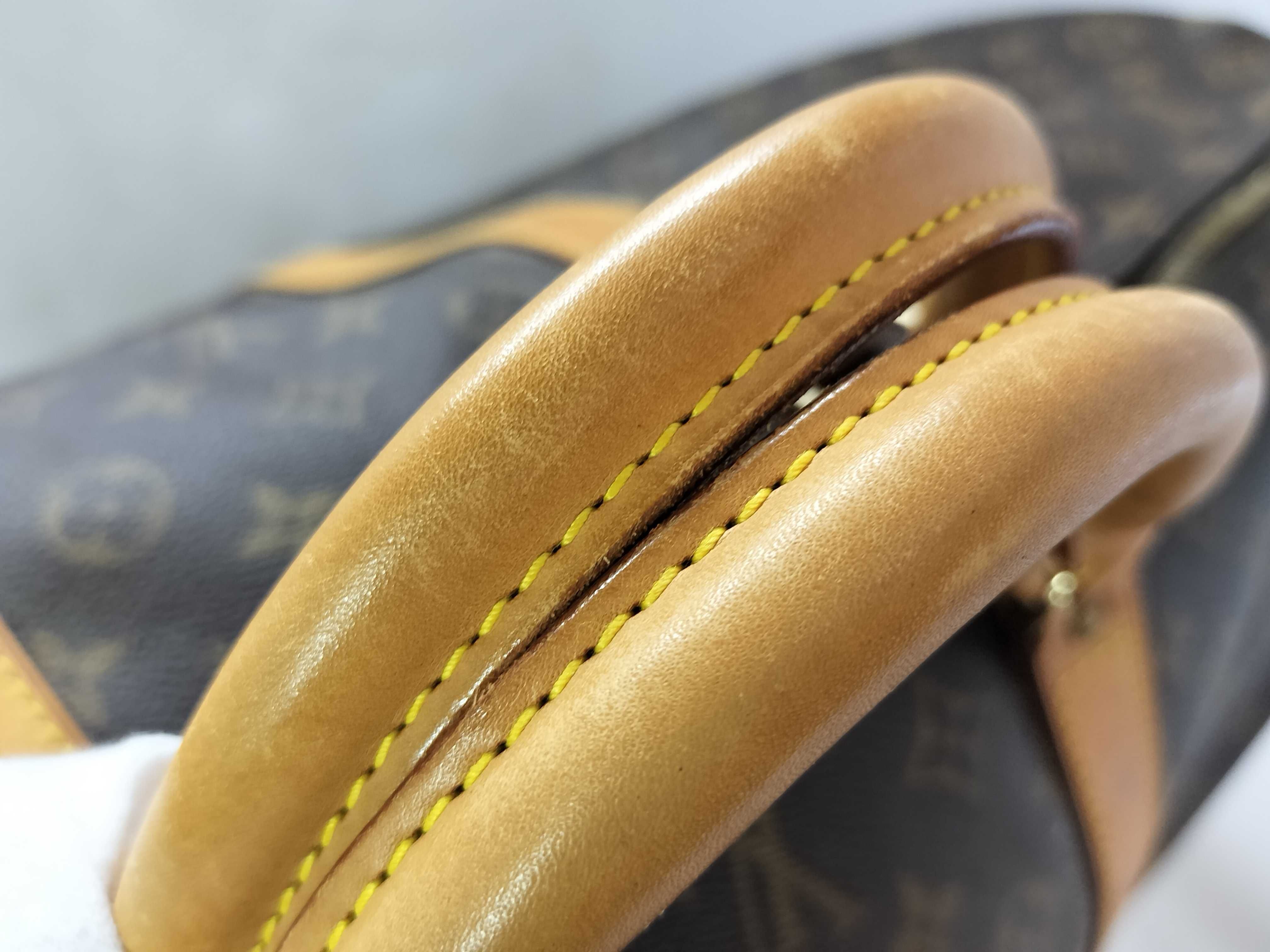 Monogram Vuitton Keepall Boston Bag — view 4