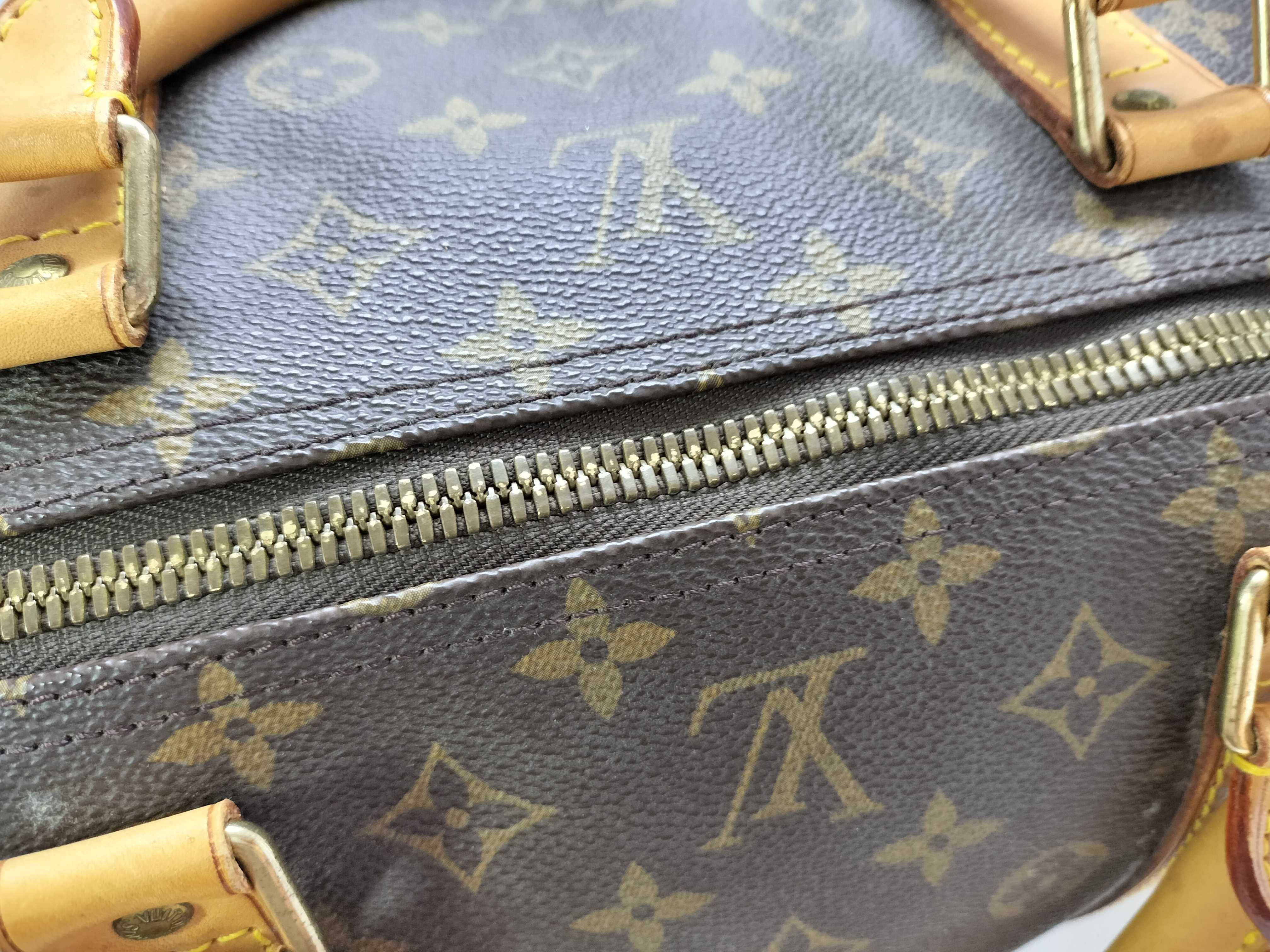 Monogram Vuitton Keepall Boston Bag — view 6