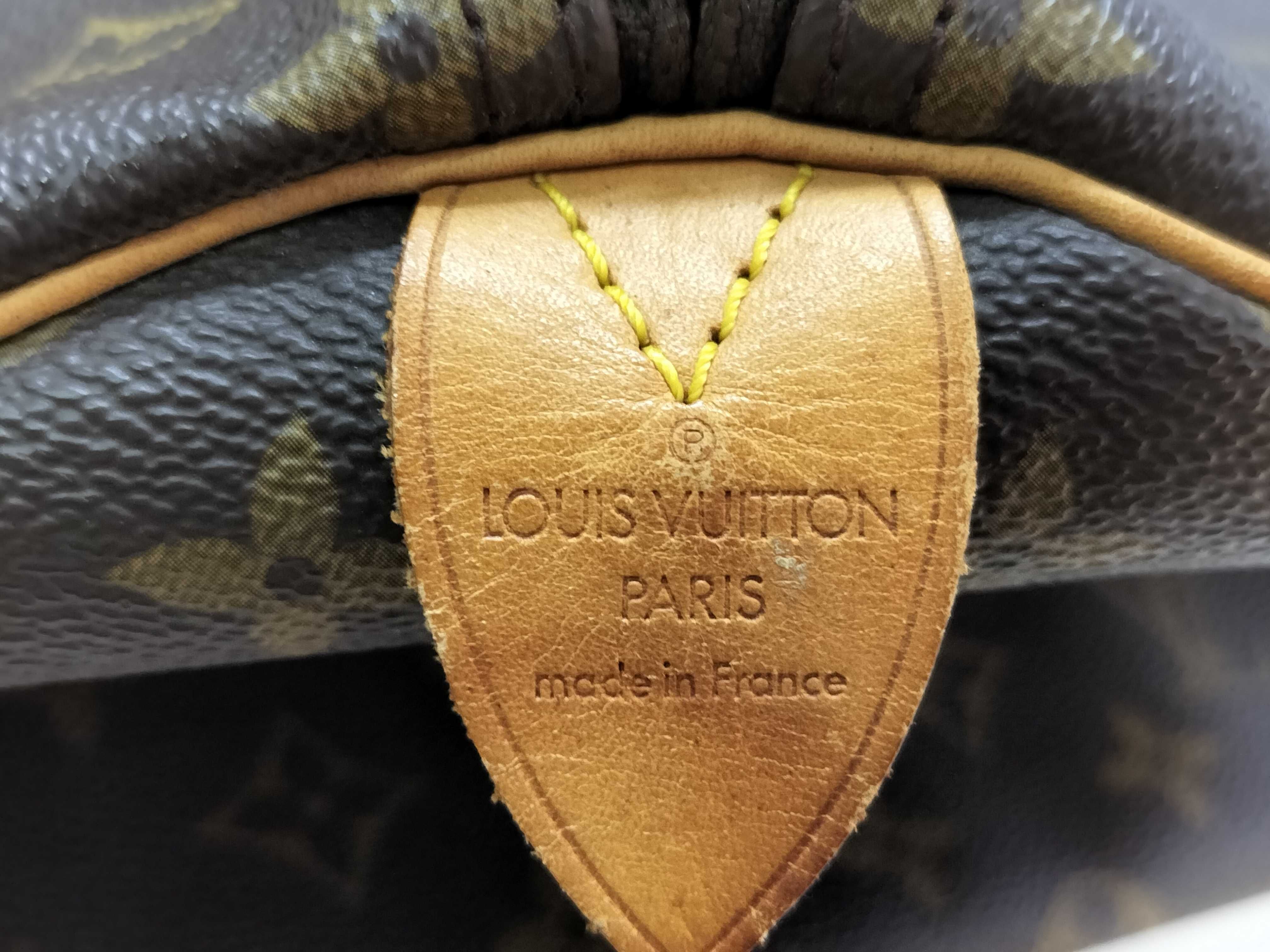 Monogram Vuitton Keepall Boston Bag — view 9