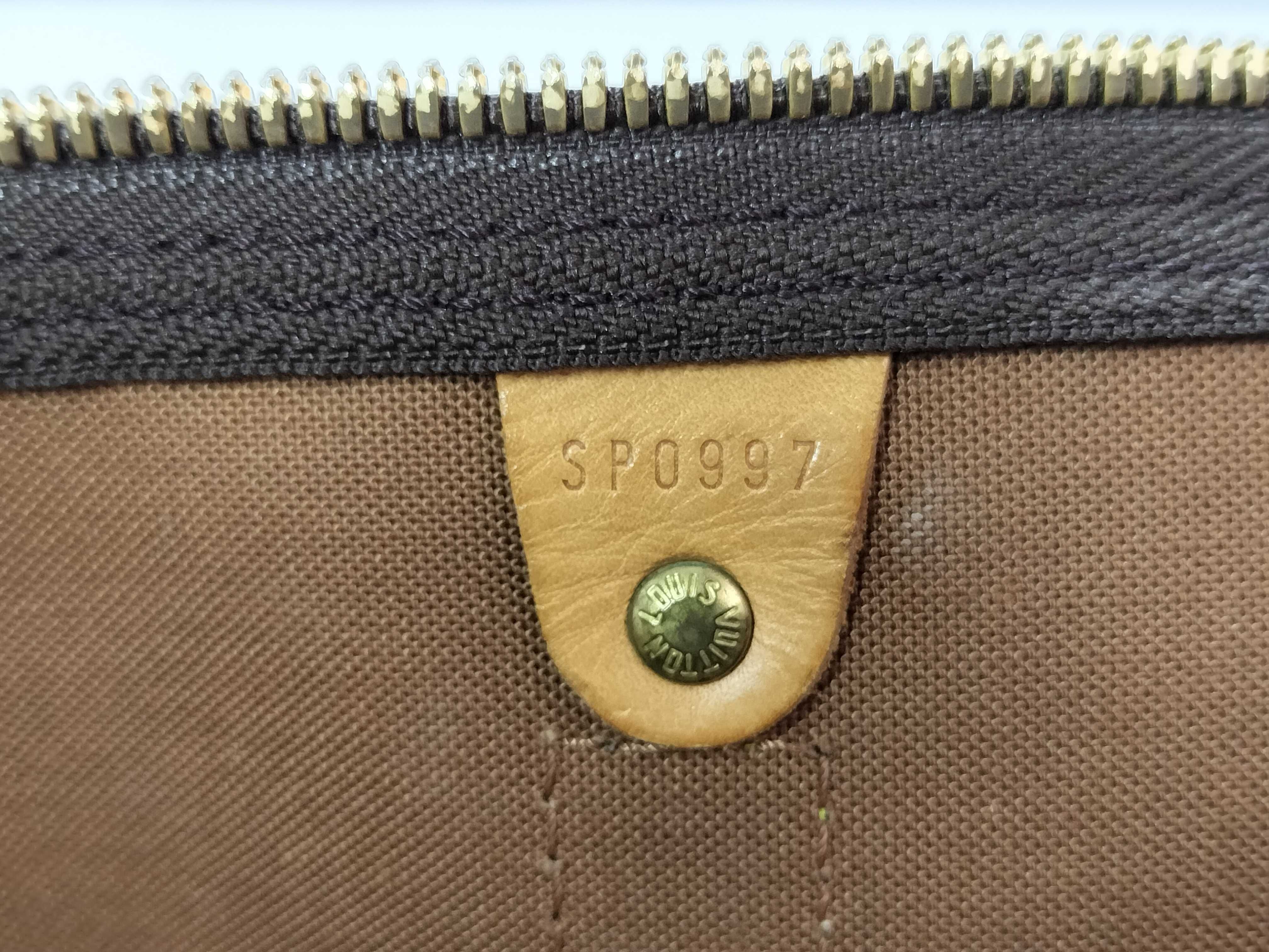Monogram Vuitton Keepall Boston Bag — view 10