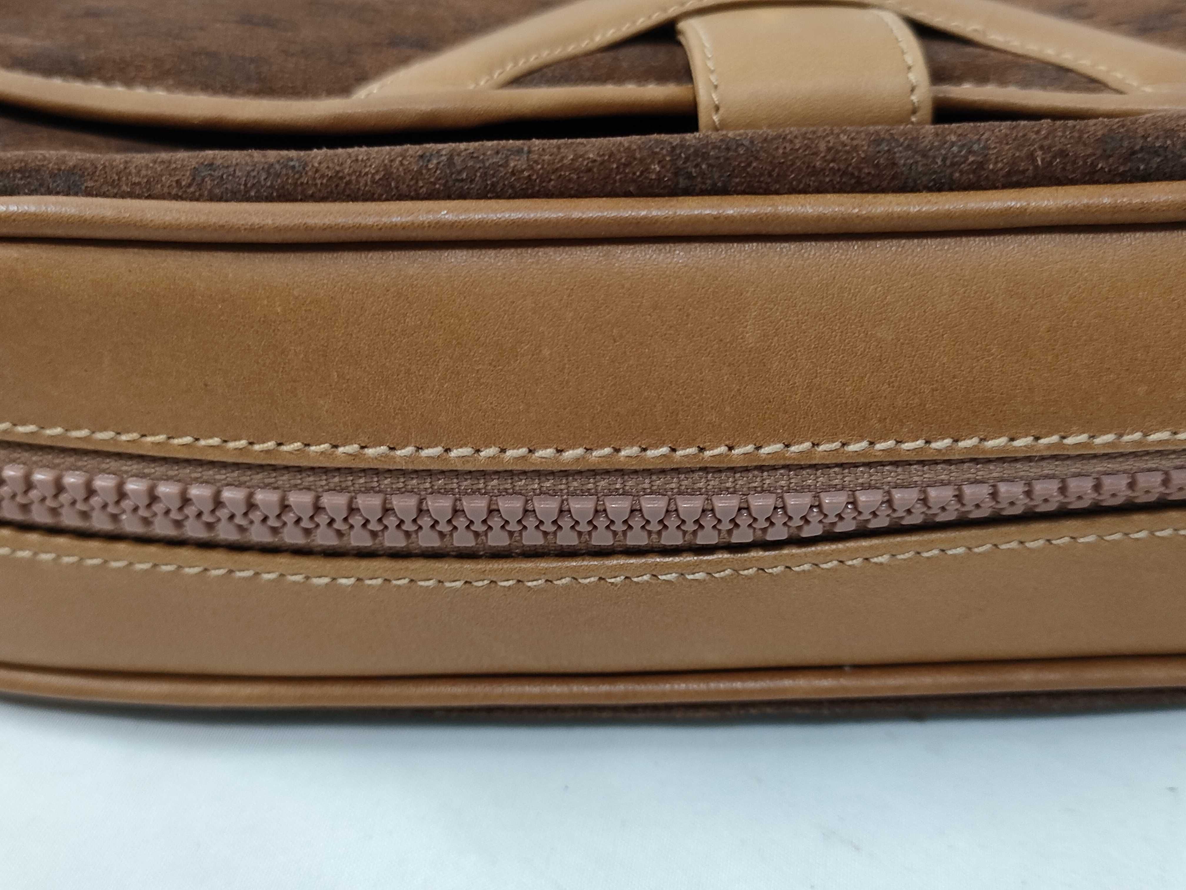 Brown Suede Vintage Shoulder Bag — view 9