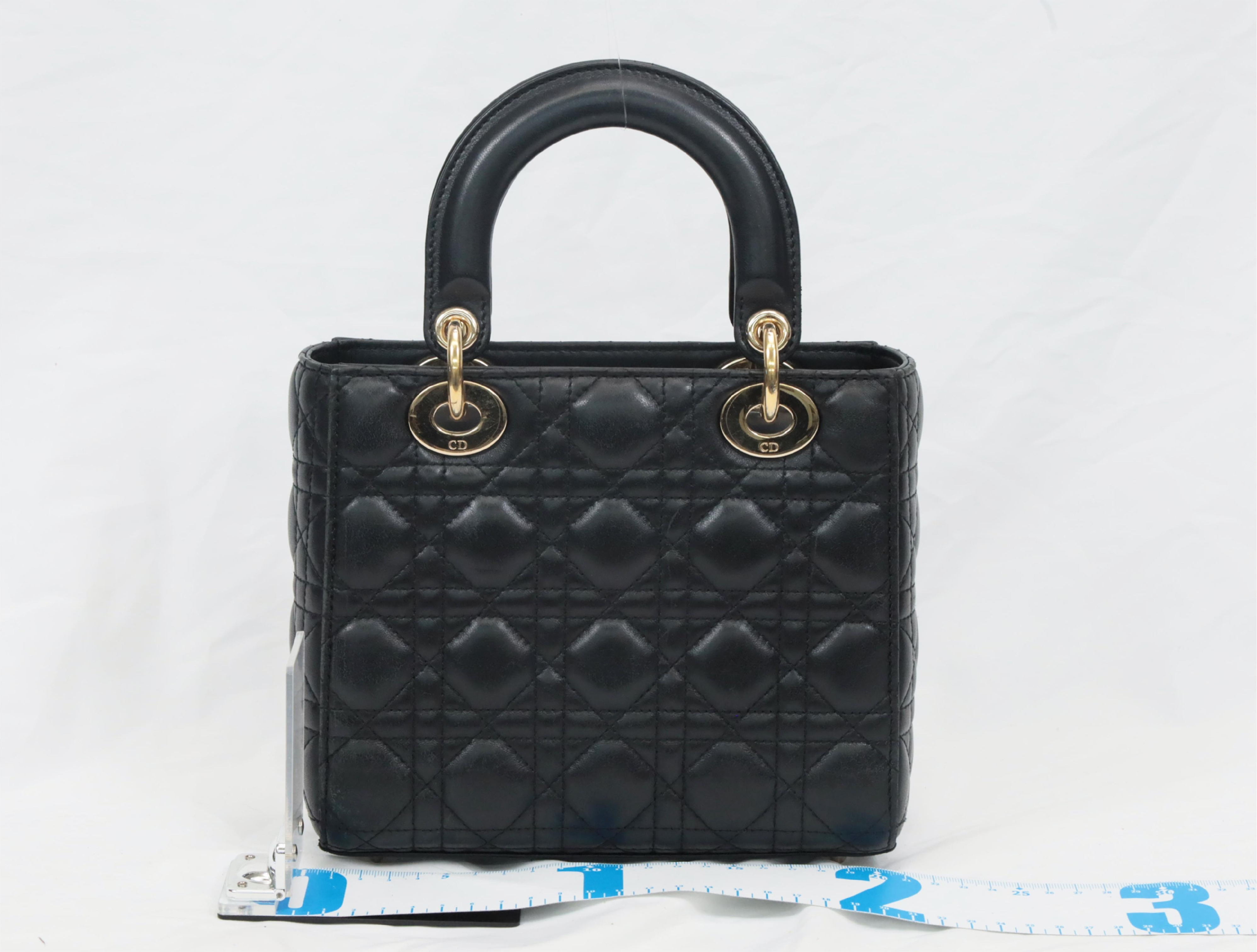 My Lady Dior Black Shoulder Bag — view 2