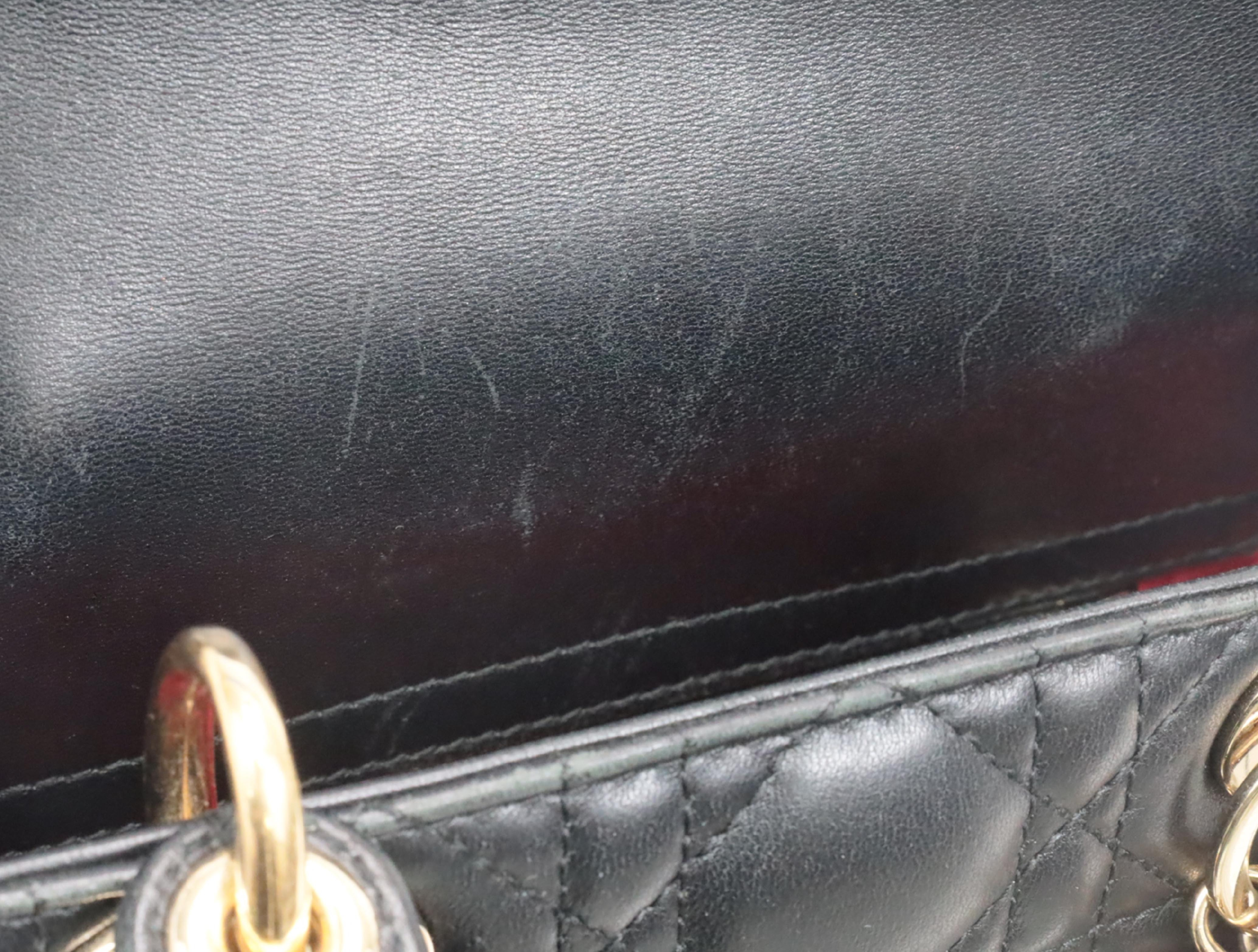 My Lady Dior Black Shoulder Bag — view 12