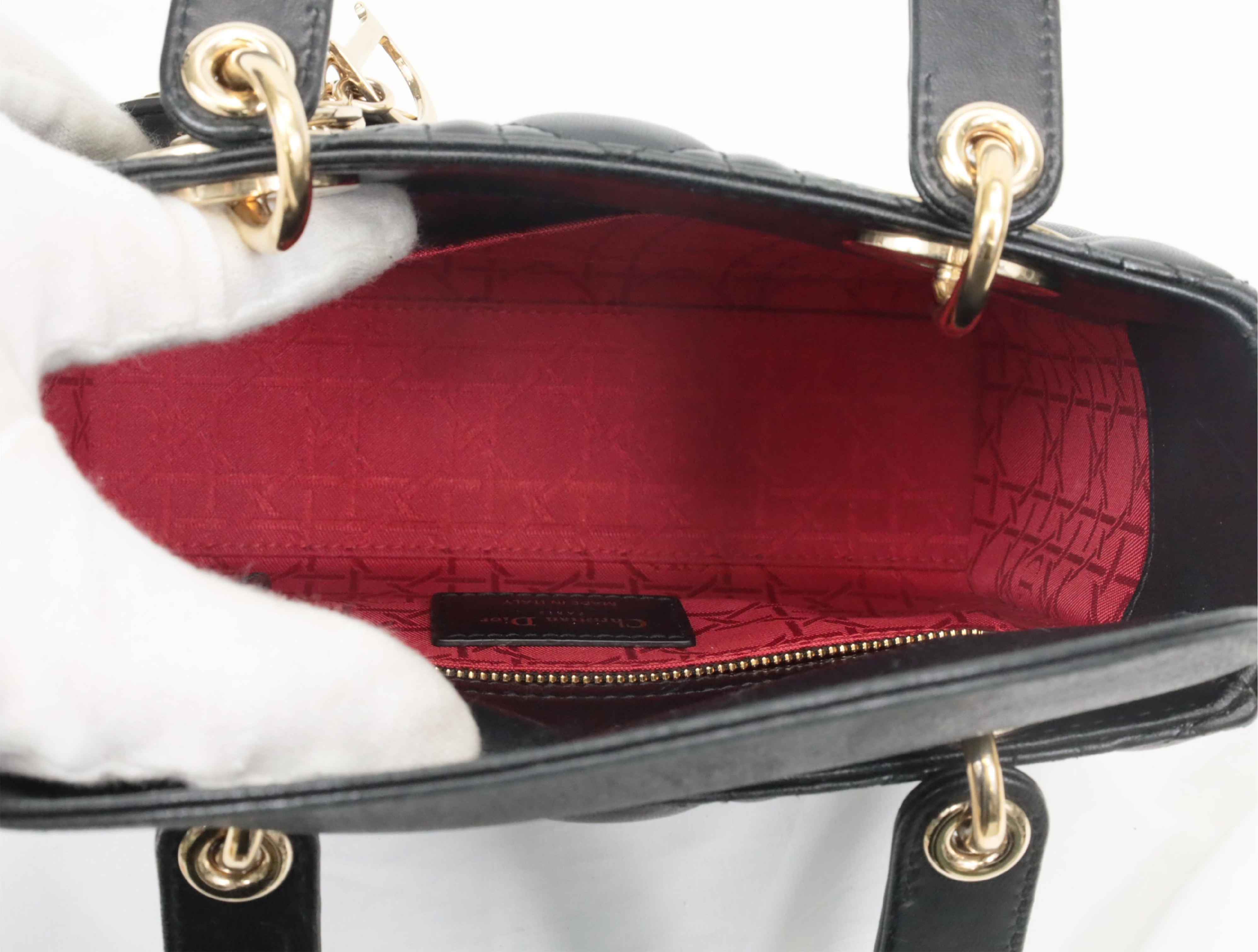 My Lady Dior Black Shoulder Bag — view 10
