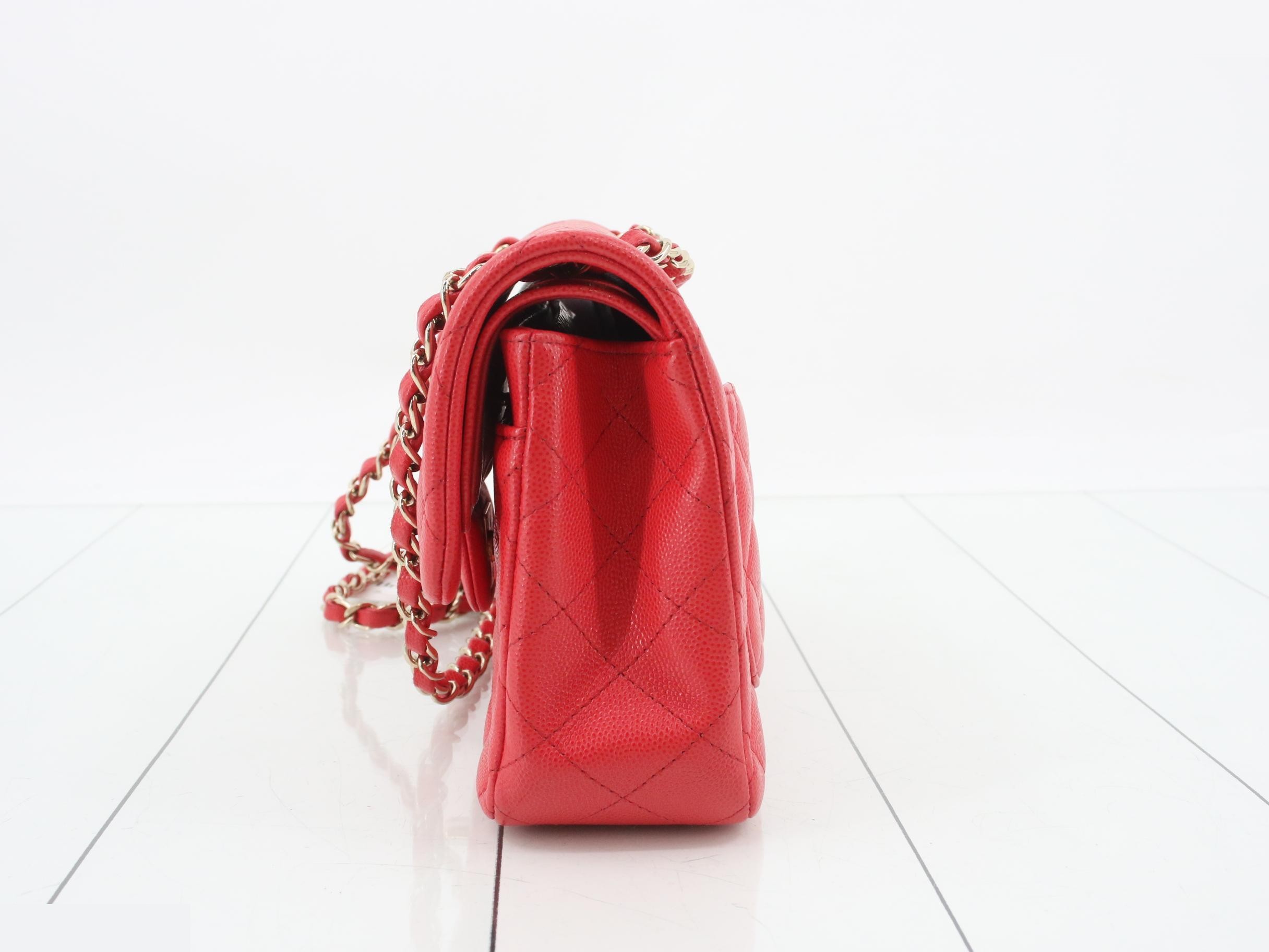 No. 29 Red Caviar Gold Hardware Matelassé 23 — view 3