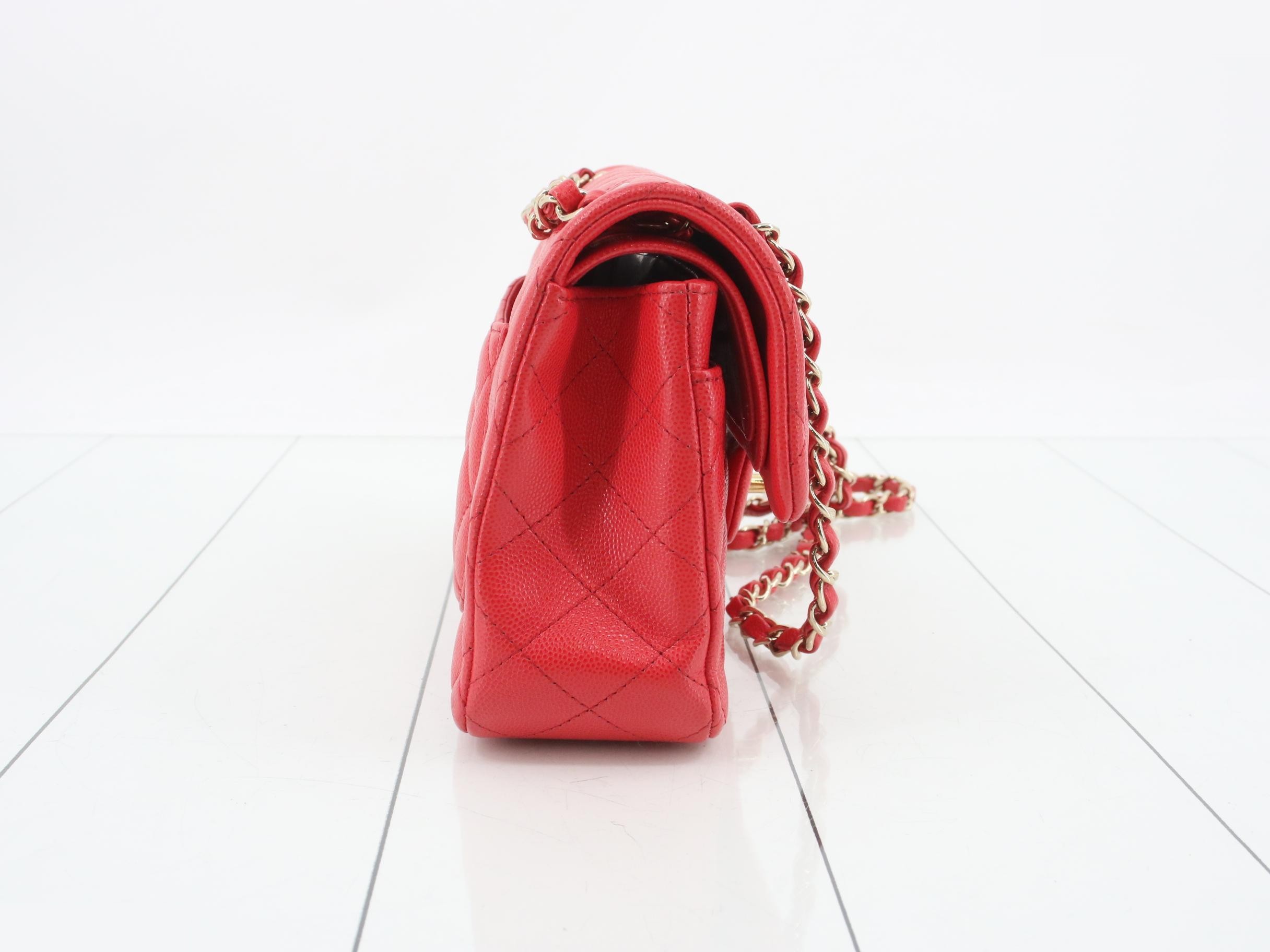 No. 29 Red Caviar Gold Hardware Matelassé 23 — view 4