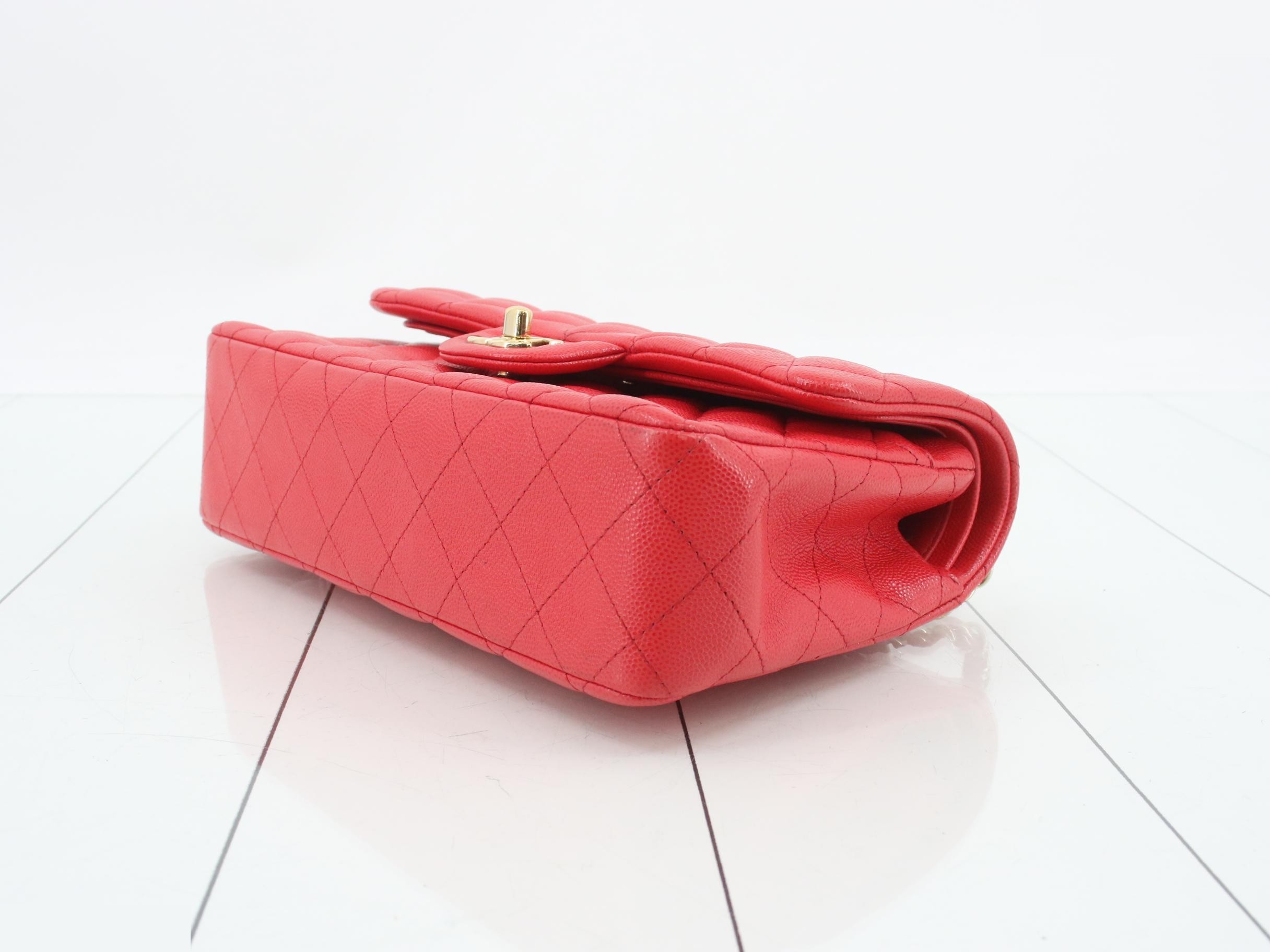 No. 29 Red Caviar Gold Hardware Matelassé 23 — view 6
